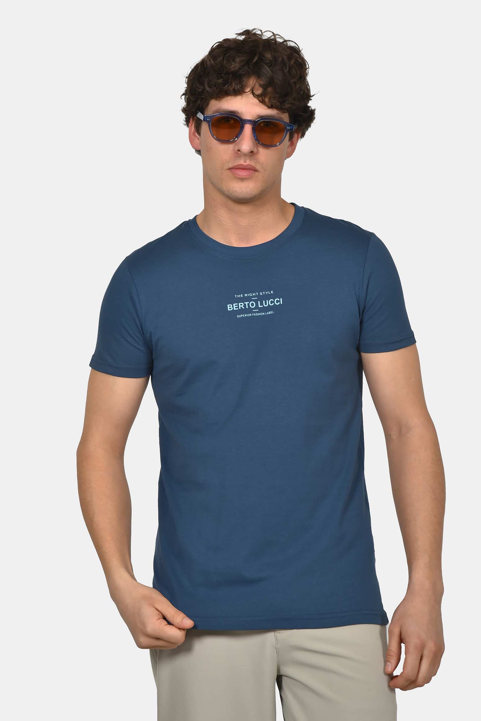 ανδρικό-t-shirt-normal-fit-100%-βαμβακερό-minimal-berto-lucci-στάμπα