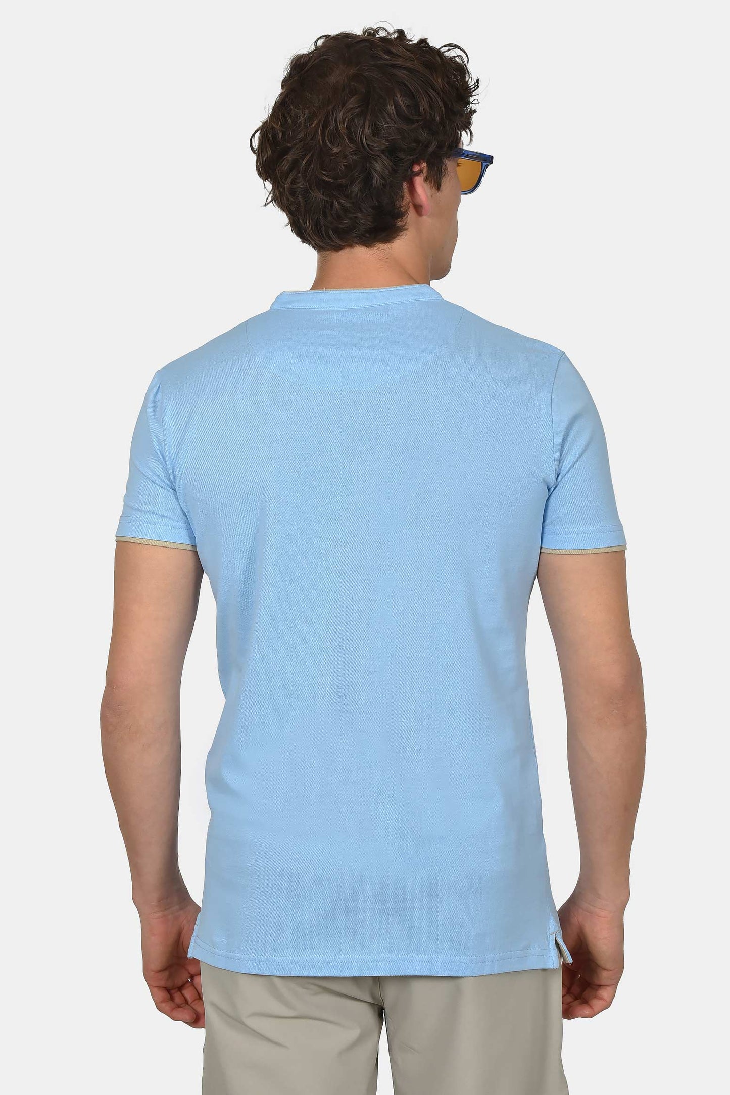 ανδρική-μπλούζα-polo-normal-fit-100%-βαμβακερή-με-mao-γιακά-άνεση-&-μοντέρνο-minimal-στυλ