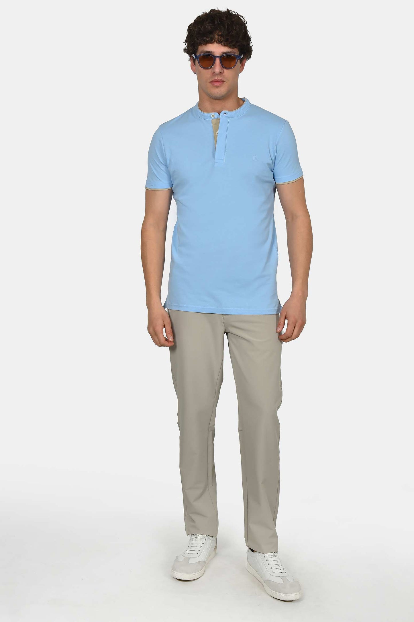 ανδρική-μπλούζα-polo-normal-fit-100%-βαμβακερή-με-mao-γιακά-άνεση-&-μοντέρνο-minimal-στυλ