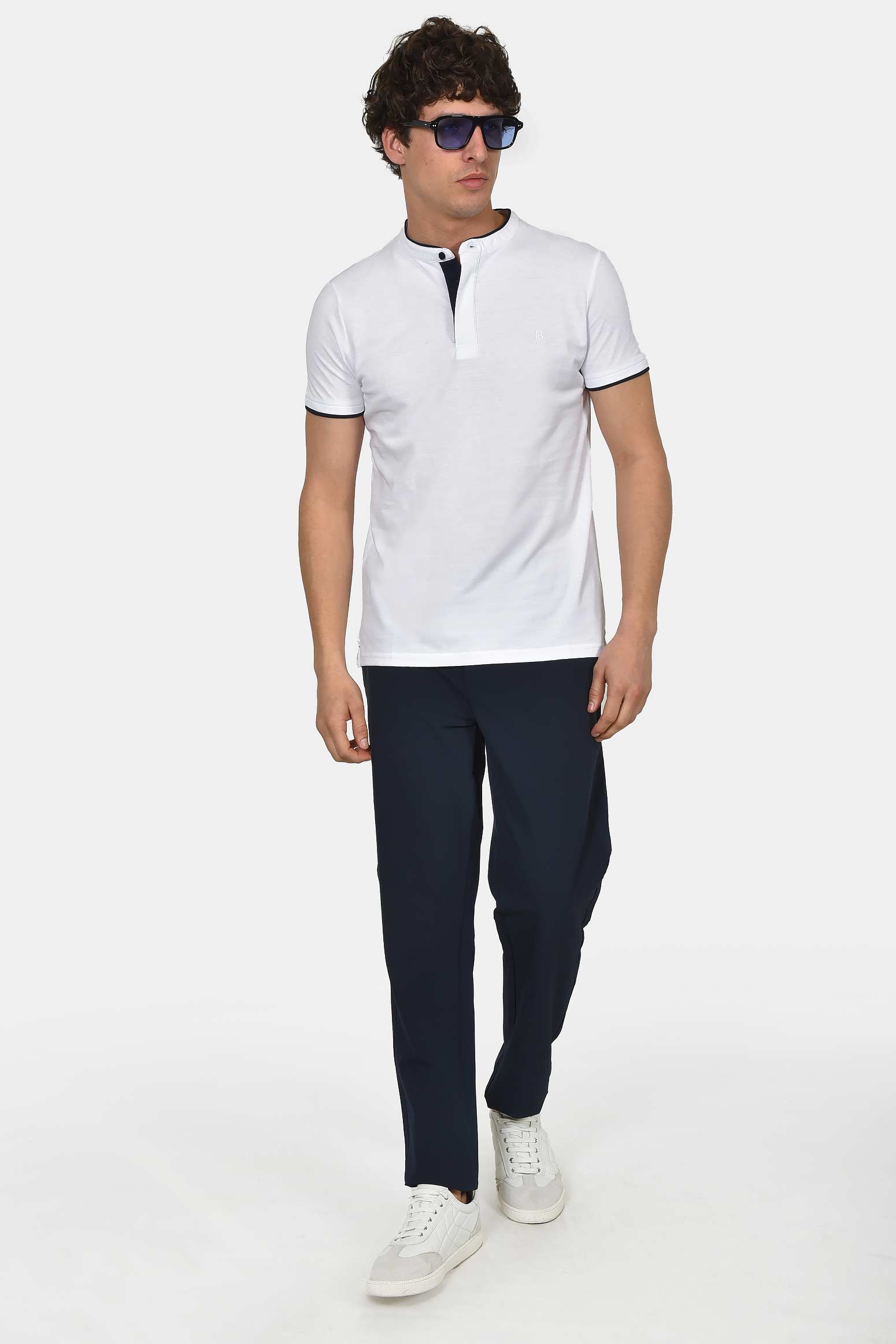 ανδρική-μπλούζα-polo-normal-fit-100%-βαμβακερή-με-mao-γιακά-άνεση-&-μοντέρνο-minimal-στυλ
