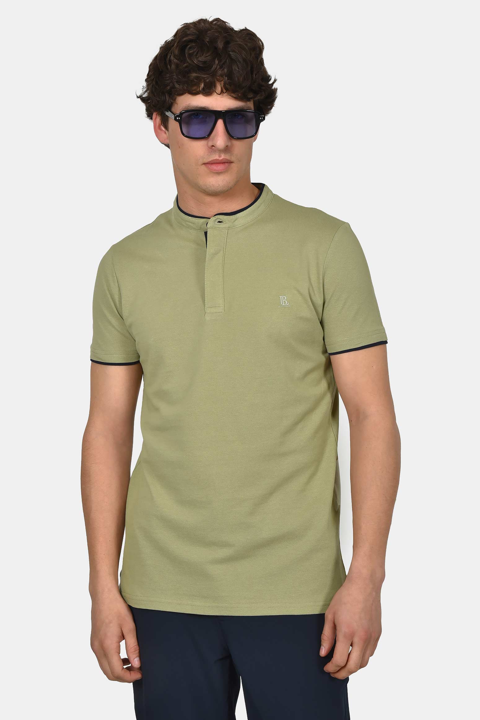 ανδρική-μπλούζα-polo-normal-fit-100%-βαμβακερή-με-mao-γιακά-άνεση-&-μοντέρνο-minimal-στυλ
