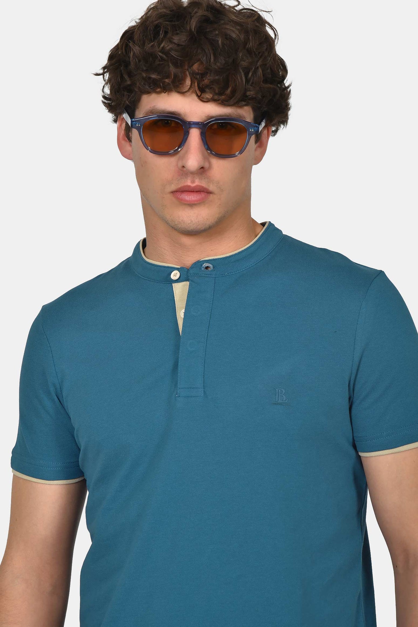 ανδρική-μπλούζα-polo-normal-fit-100%-βαμβακερή-με-mao-γιακά-άνεση-&-μοντέρνο-minimal-στυλ