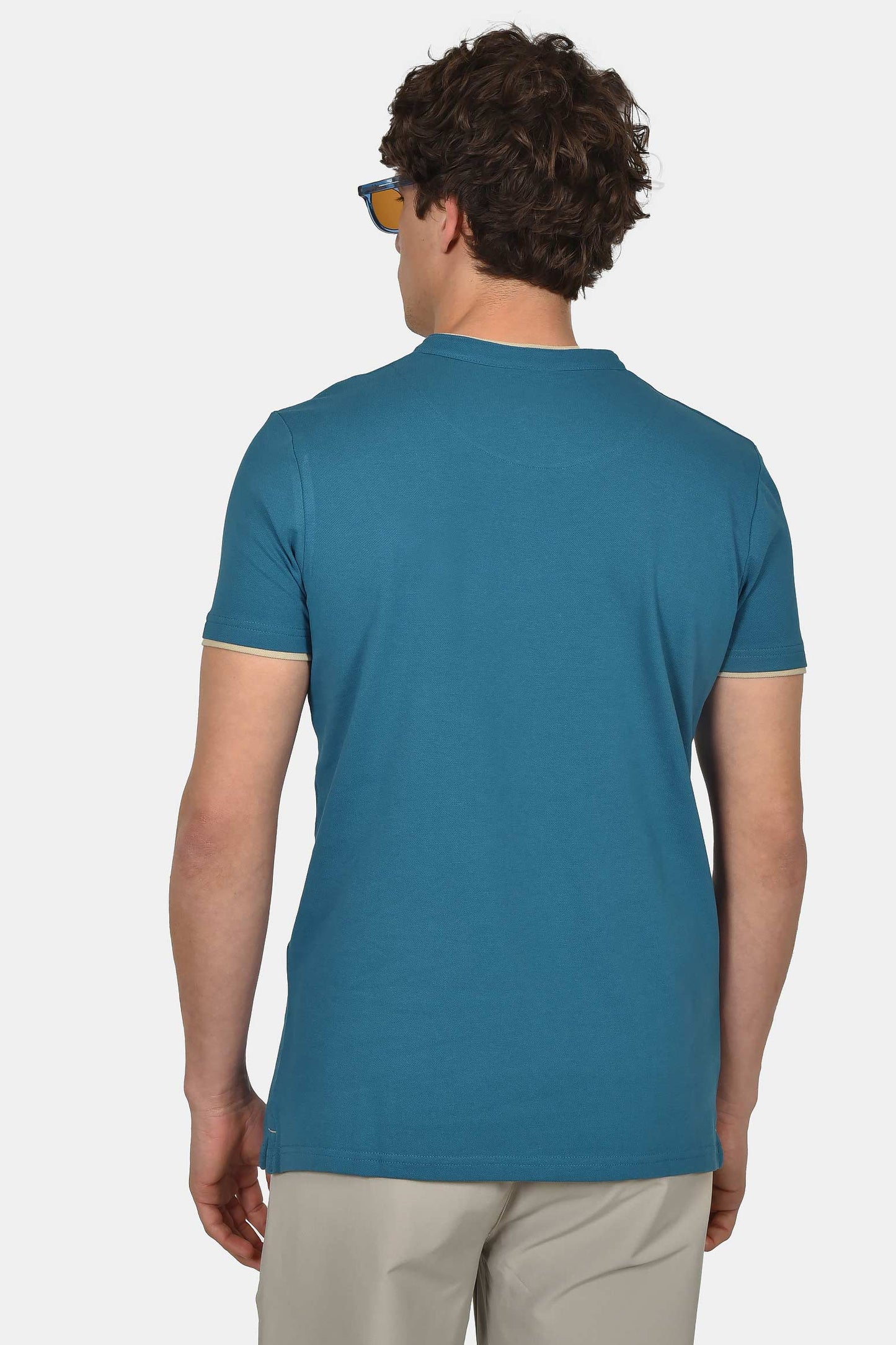 ανδρική-μπλούζα-polo-normal-fit-100%-βαμβακερή-με-mao-γιακά-άνεση-&-μοντέρνο-minimal-στυλ