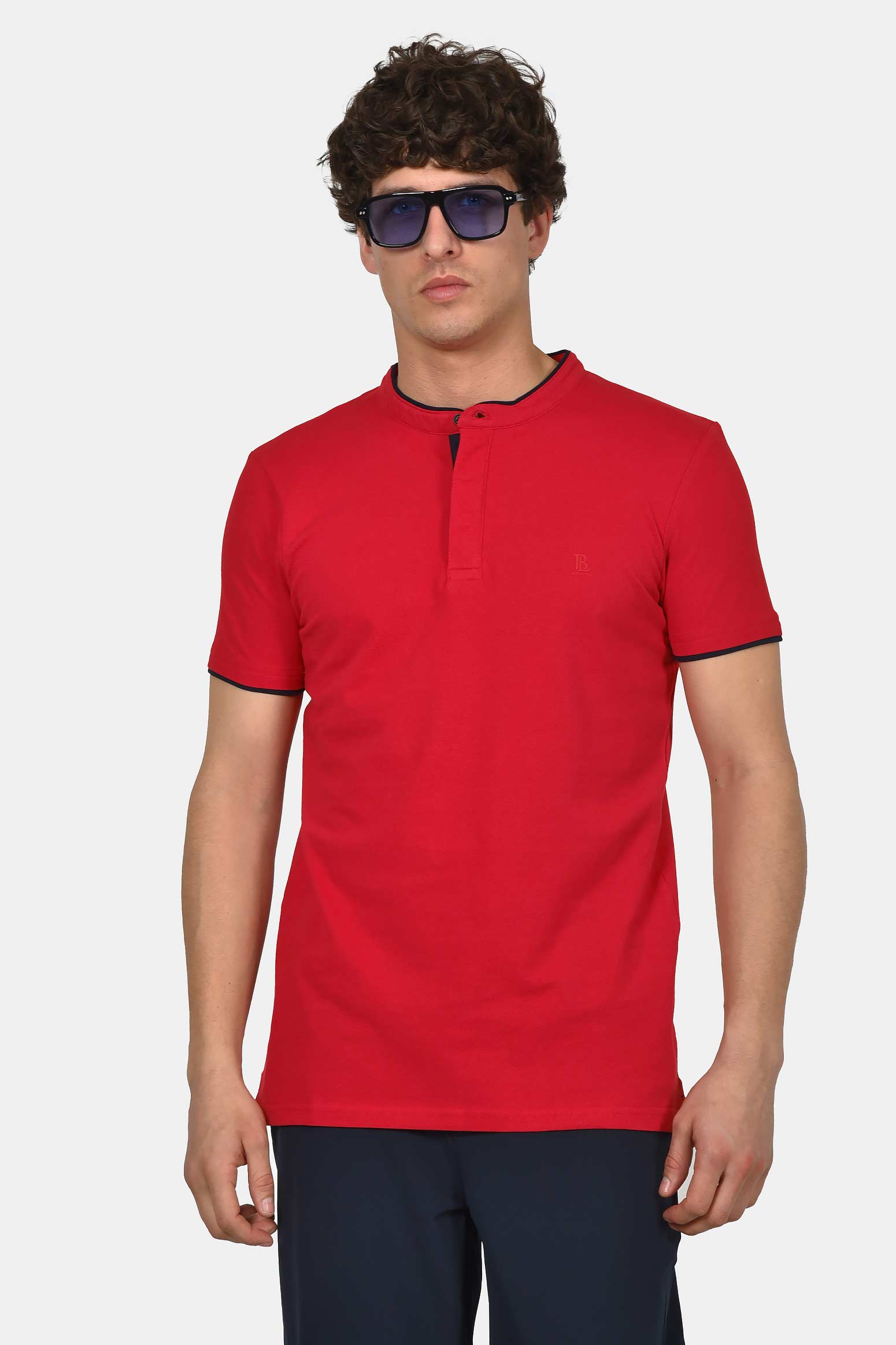 ανδρική-μπλούζα-polo-normal-fit-100%-βαμβακερή-με-mao-γιακά-άνεση-&-μοντέρνο-minimal-στυλ