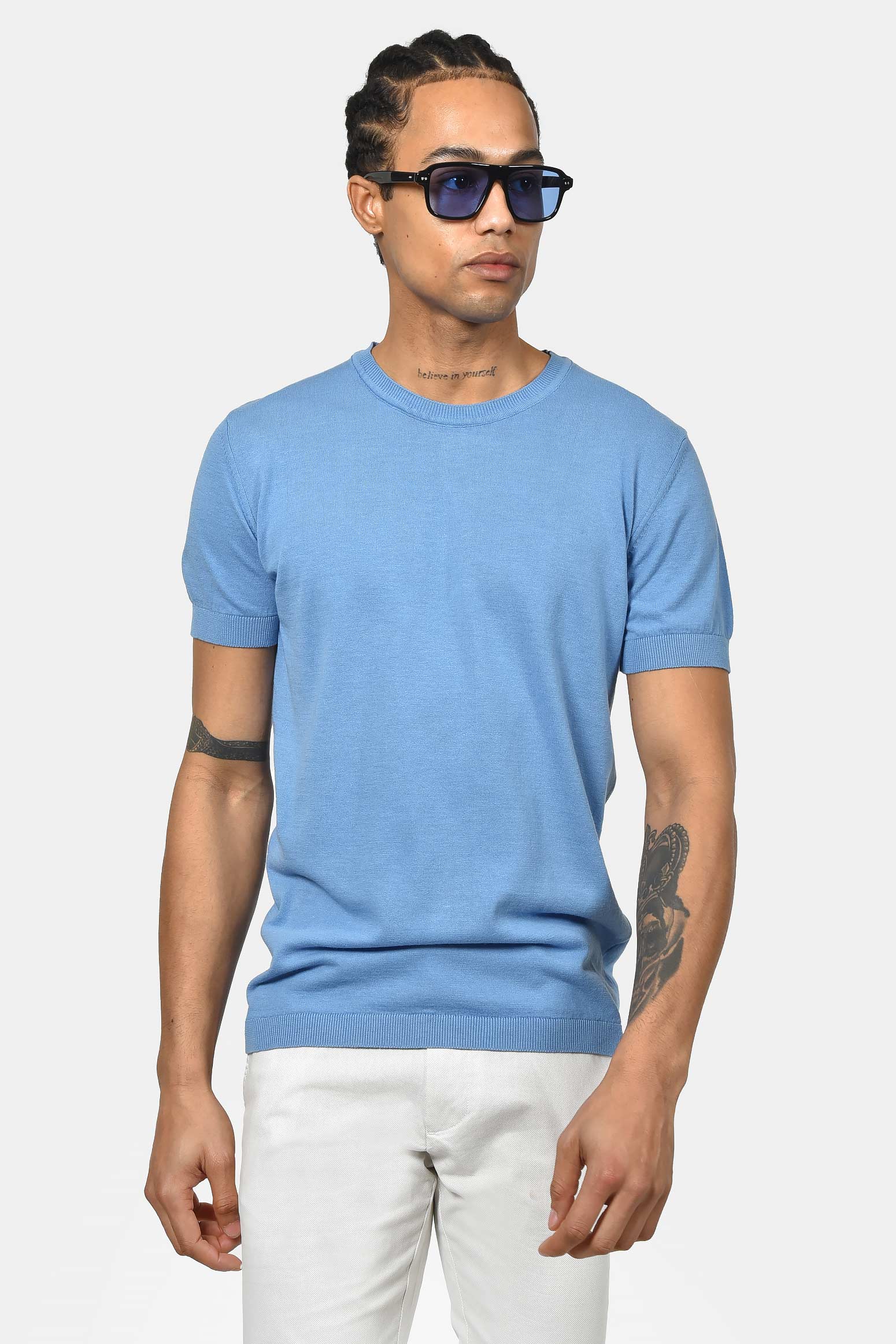 ανδρικό-t-shirt-100%-βαμβακερό-φυσική-αίσθηση-&-ανάλαφρη-άνεση