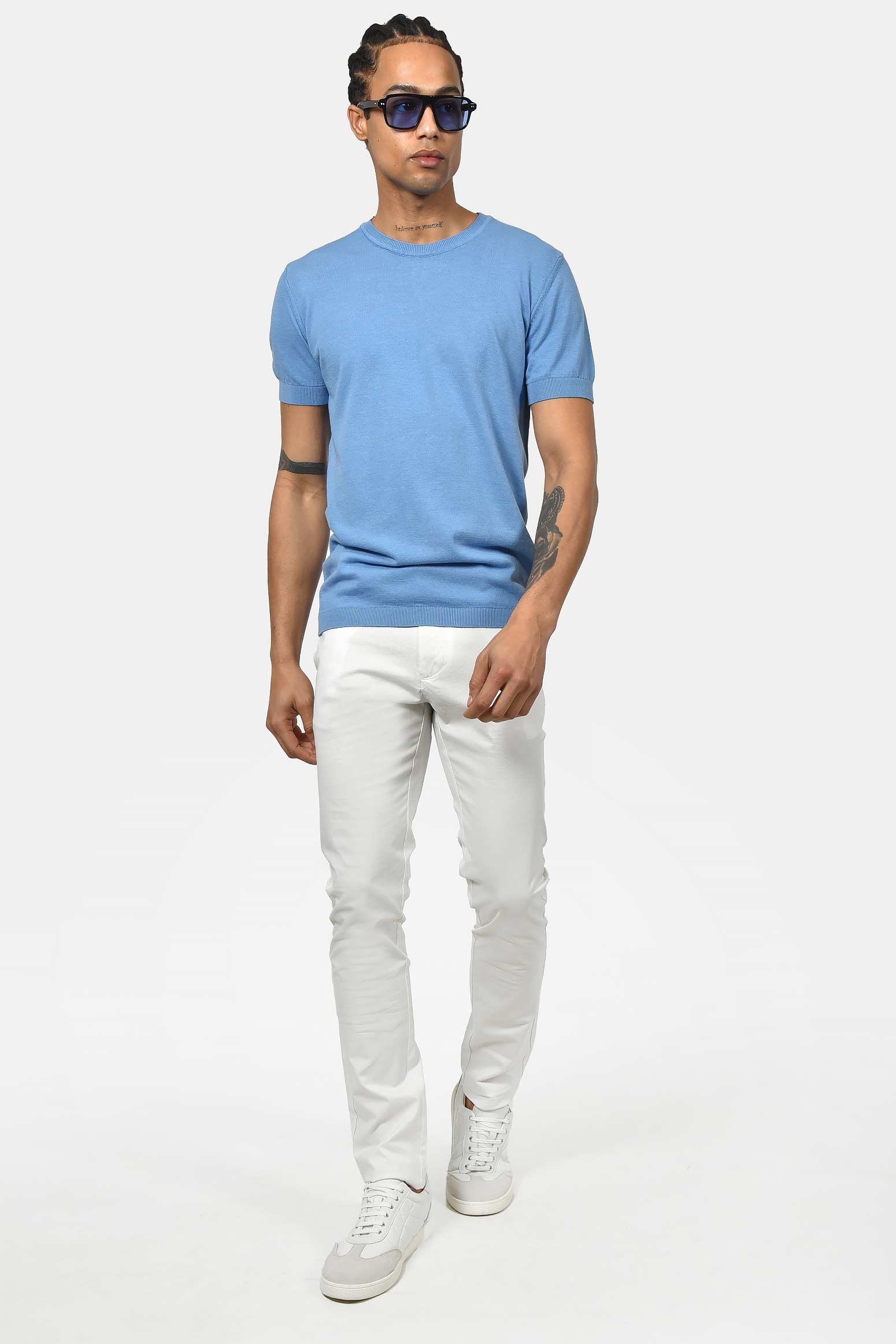 ανδρικό-t-shirt-100%-βαμβακερό-φυσική-αίσθηση-&-ανάλαφρη-άνεση