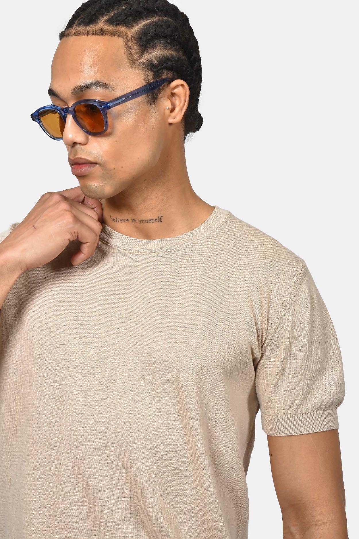 ανδρικό-t-shirt-100%-βαμβακερό-φυσική-αίσθηση-&-ανάλαφρη-άνεση