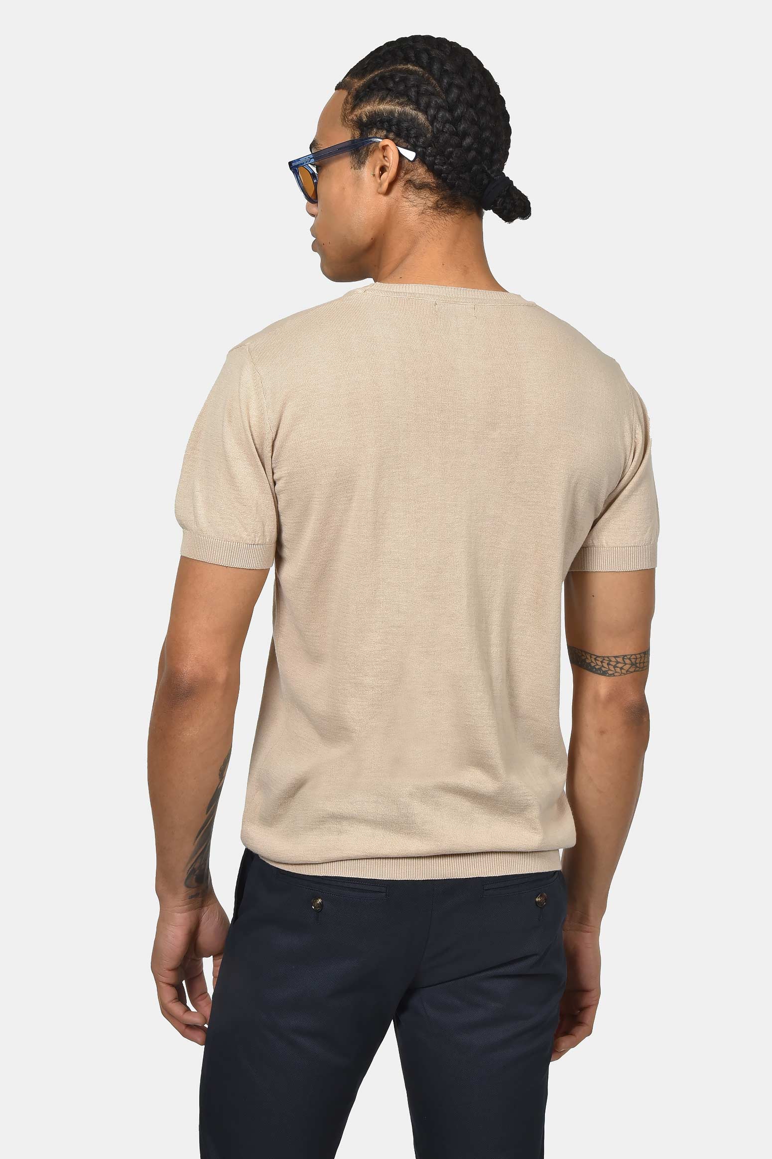 ανδρικό-t-shirt-100%-βαμβακερό-φυσική-αίσθηση-&-ανάλαφρη-άνεση