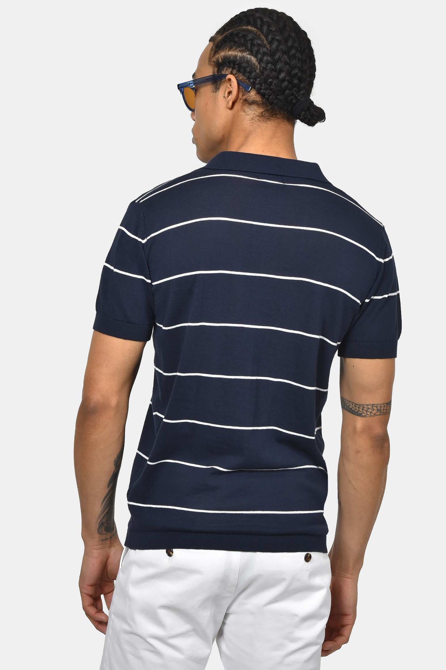 ανδρική-μπλούζα-polo-normal-fit-100%-βαμβακερή-με-ρίγες-δροσερή-&-φυσική-αίσθηση