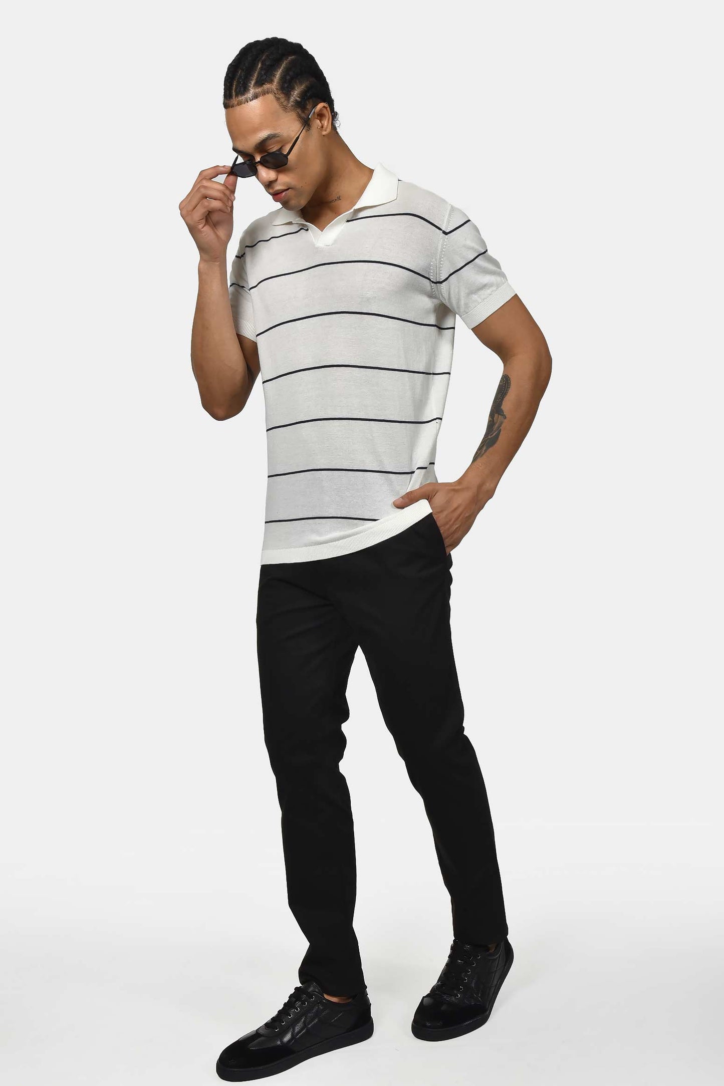 ανδρική-μπλούζα-polo-normal-fit-100%-βαμβακερή-με-ρίγες-δροσερή-&-φυσική-αίσθηση