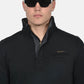 ανδρική-μπλούζα-φούτερ-half-zip-normal-fit-με-όρθιο-γιακά-&-κεντημένο-σήμα