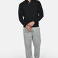 ανδρική-μπλούζα-φούτερ-half-zip-normal-fit-με-όρθιο-γιακά-&-κεντημένο-σήμα