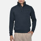 ανδρική-μπλούζα-φούτερ-half-zip-normal-fit-με-όρθιο-γιακά-&-κεντημένο-σήμα