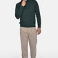ανδρική-μπλούζα-φούτερ-half-zip-normal-fit-με-όρθιο-γιακά-&-κεντημένο-σήμα