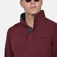 ανδρική-μπλούζα-φούτερ-half-zip-normal-fit-με-όρθιο-γιακά-&-κεντημένο-σήμα
