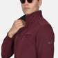 ανδρική-μπλούζα-φούτερ-half-zip-normal-fit-με-όρθιο-γιακά-&-κεντημένο-σήμα