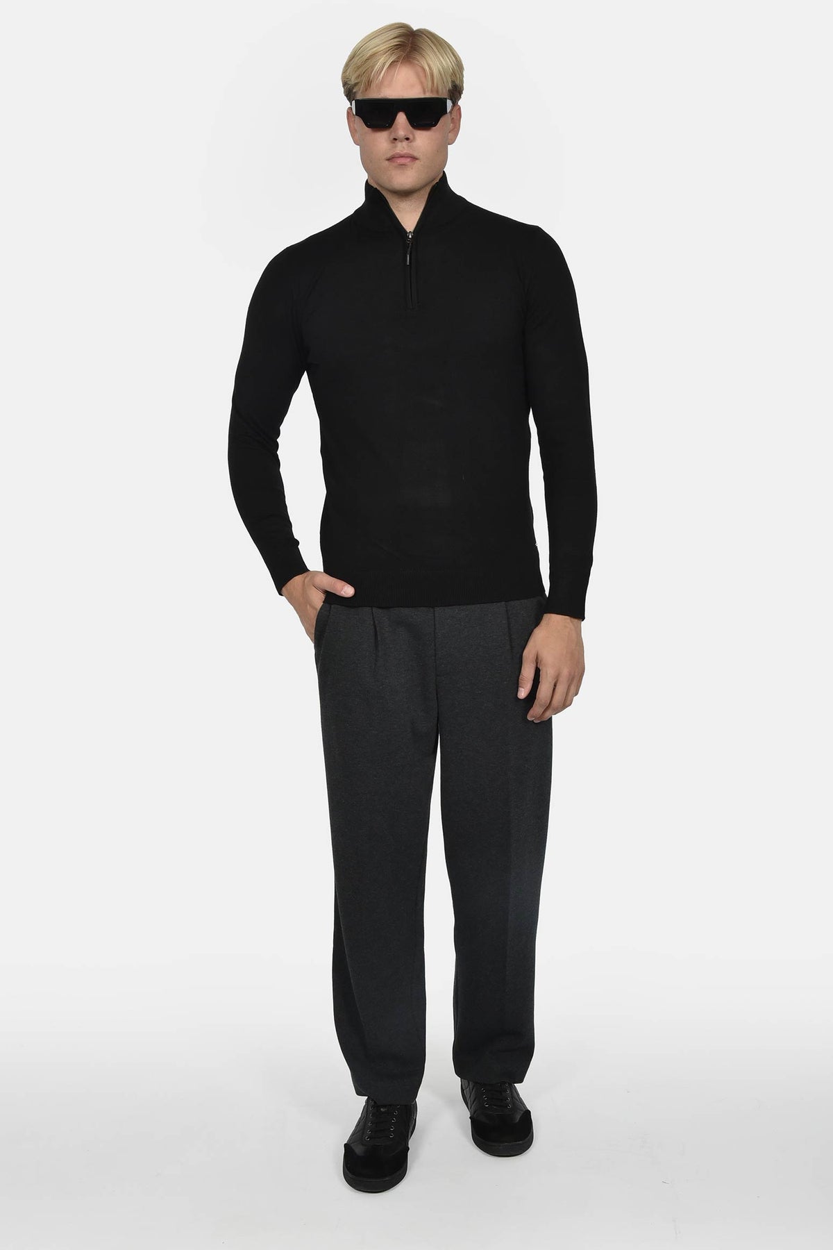 ανδρικό-πουλόβερ-half-zip-100%-βαμβάκι-normal-fit-με-λεπτή-πλέξη-για-smart-casual-εμφάνιση