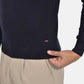 ανδρικό-πουλόβερ-half-zip-100%-βαμβάκι-normal-fit-με-λεπτή-πλέξη-για-smart-casual-εμφάνιση