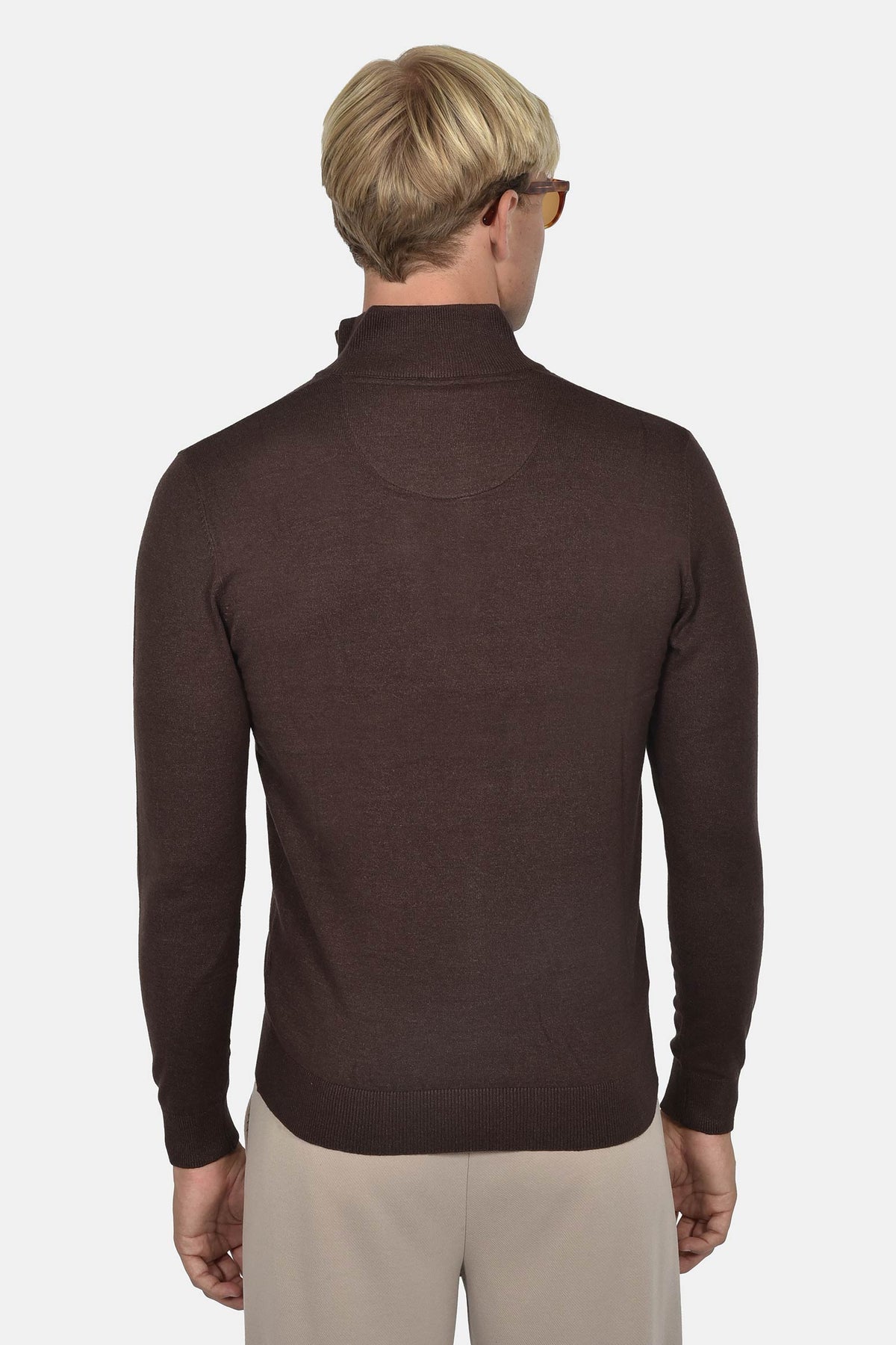 ανδρικό-πουλόβερ-half-zip-100%-βαμβάκι-normal-fit-με-λεπτή-πλέξη-για-smart-casual-εμφάνιση