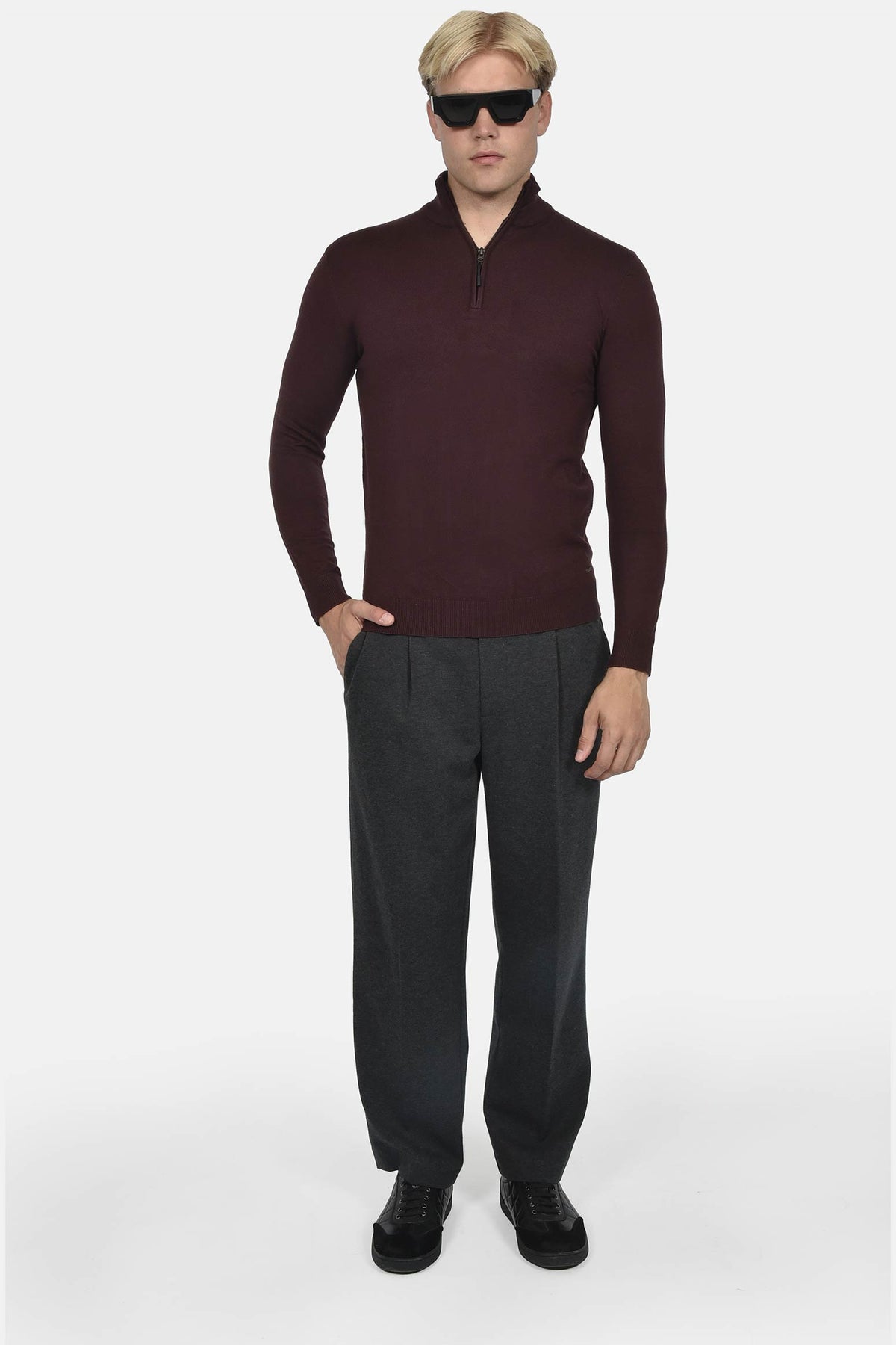 ανδρικό-πουλόβερ-half-zip-100%-βαμβάκι-normal-fit-με-λεπτή-πλέξη-για-smart-casual-εμφάνιση