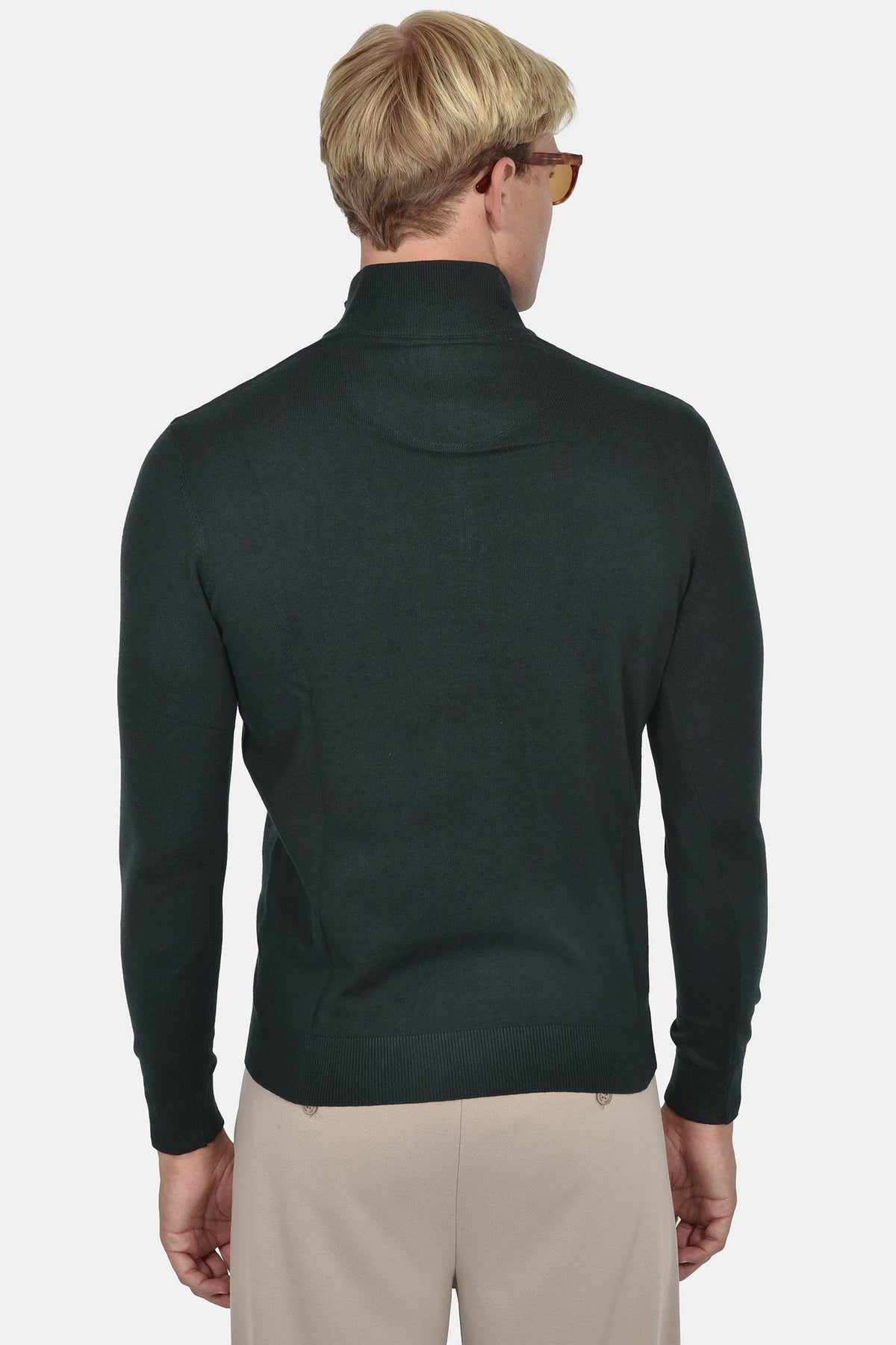 ανδρικό-πουλόβερ-half-zip-100%-βαμβάκι-normal-fit-με-λεπτή-πλέξη-για-smart-casual-εμφάνιση