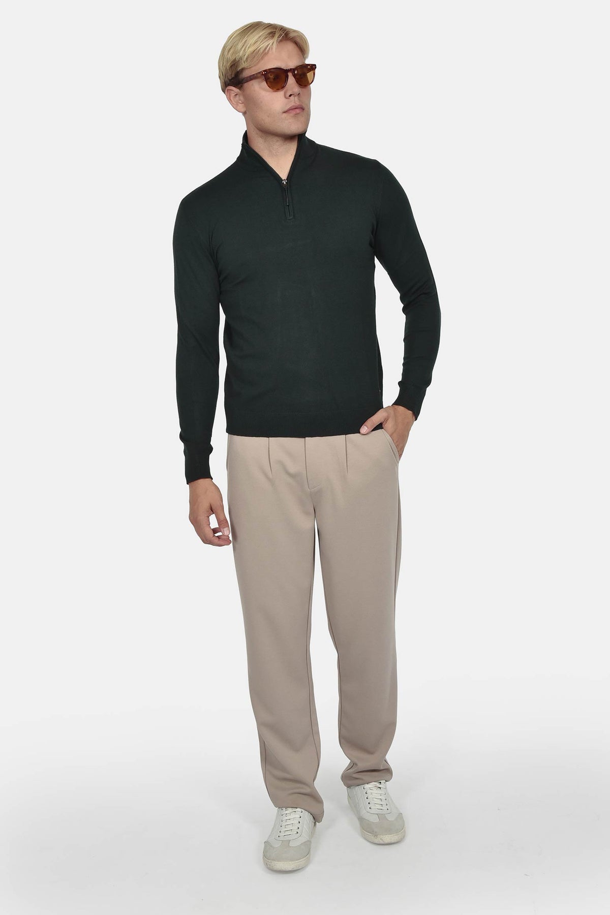 ανδρικό-πουλόβερ-half-zip-100%-βαμβάκι-normal-fit-με-λεπτή-πλέξη-για-smart-casual-εμφάνιση