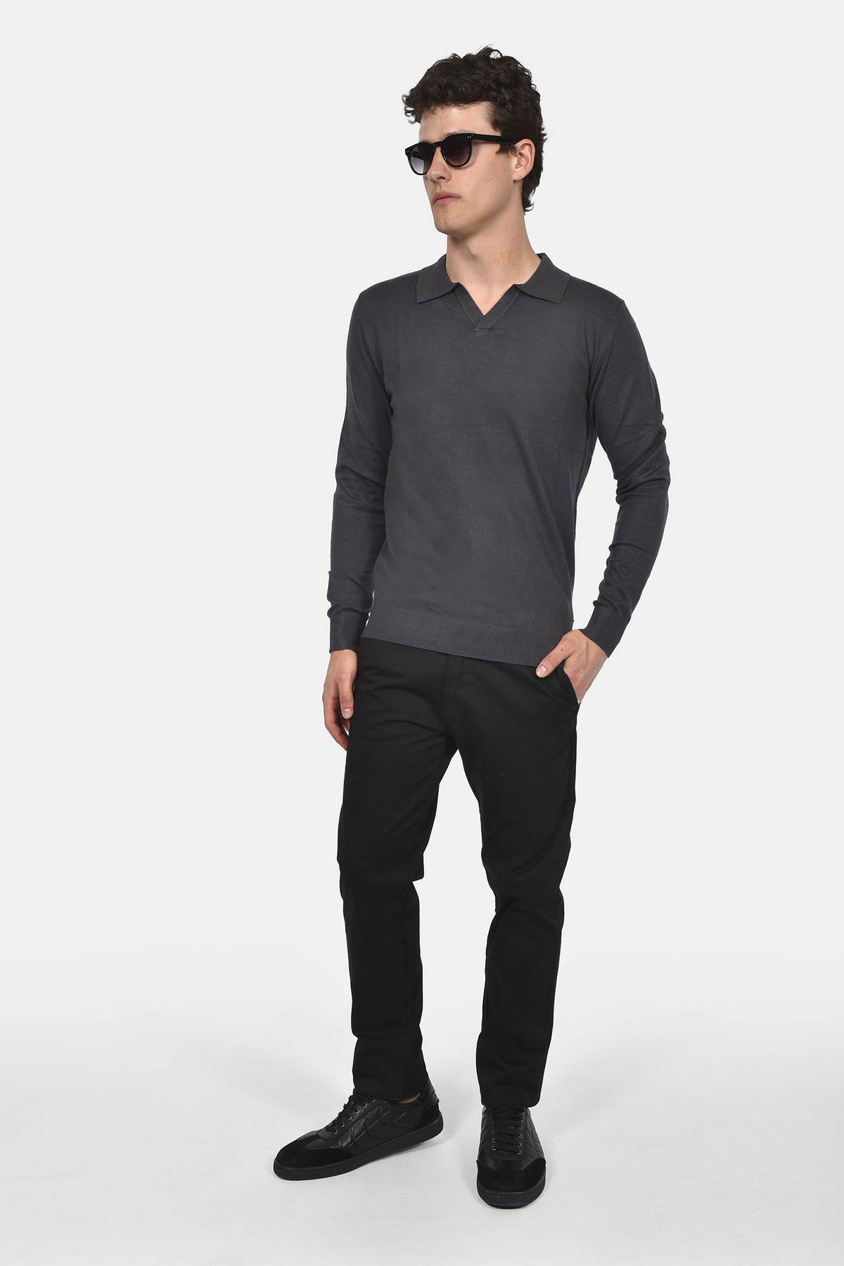 ανδρικό-πλεκτό-polo-100%-βαμβάκι-normal-fit-για-κομψή-καθημερινή-εμφάνιση