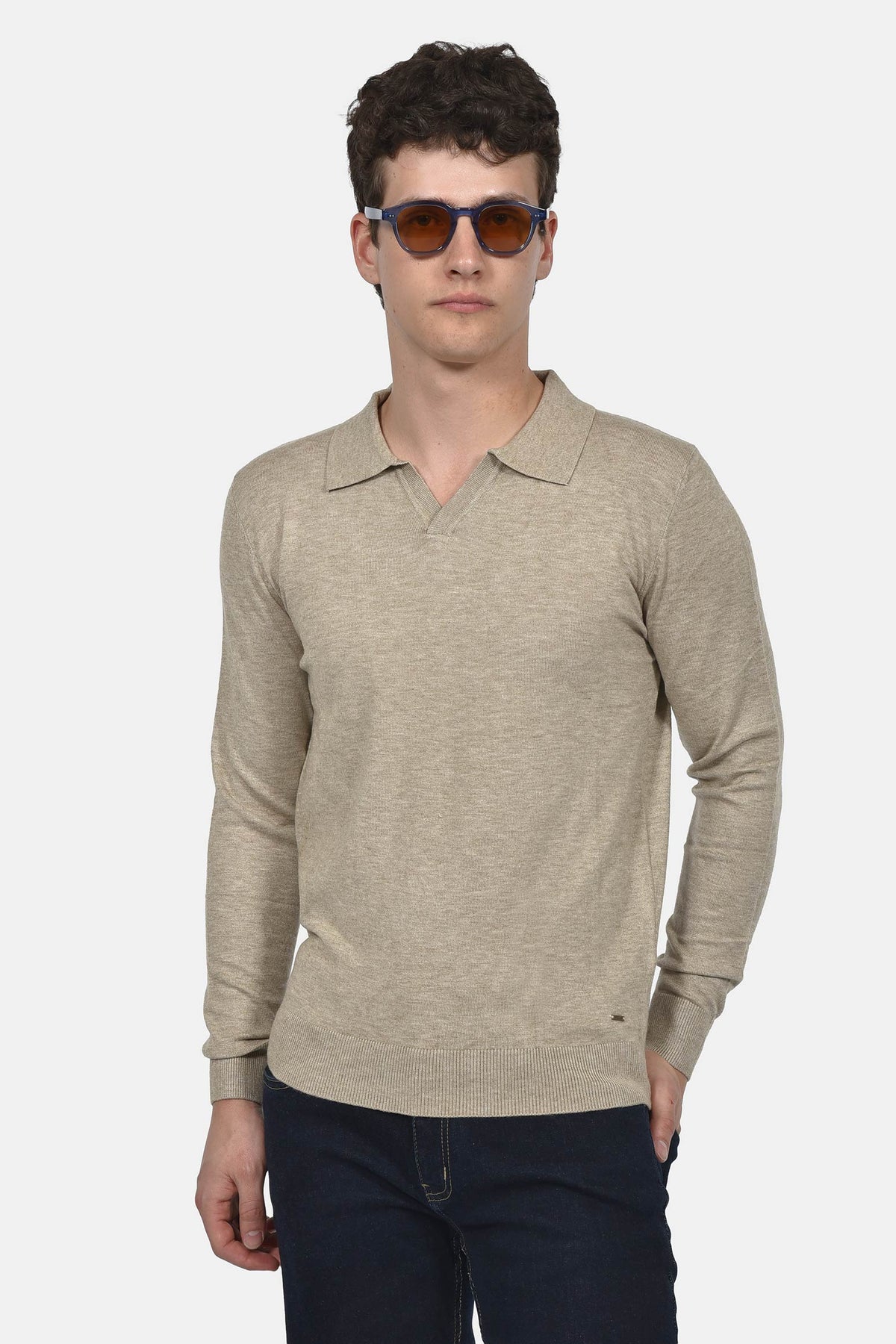 ανδρικό-πλεκτό-polo-100%-βαμβάκι-normal-fit-για-κομψή-καθημερινή-εμφάνιση