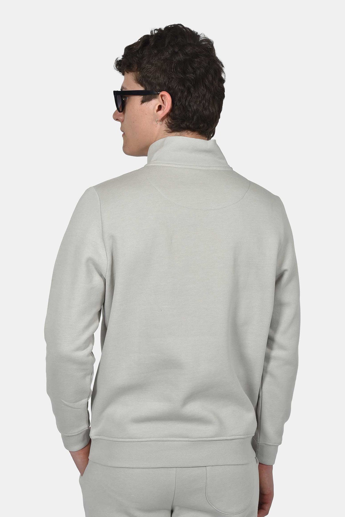 ανδρικό-half-zip-φούτερ-με-εξωτερική-τσέπη-normal-fit-απαλή-&-άνετη-αίσθηση