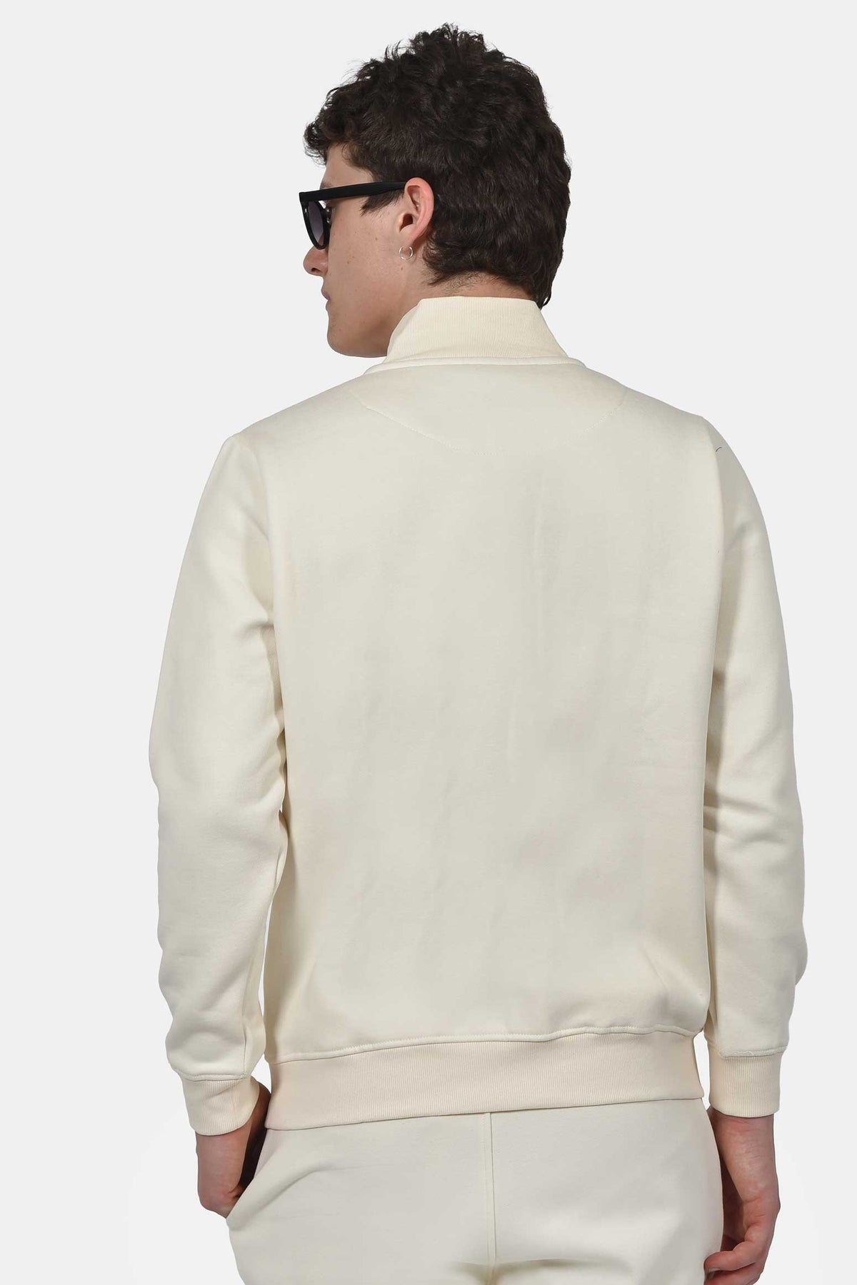ανδρικό-half-zip-φούτερ-με-εξωτερική-τσέπη-normal-fit-απαλή-&-άνετη-αίσθηση