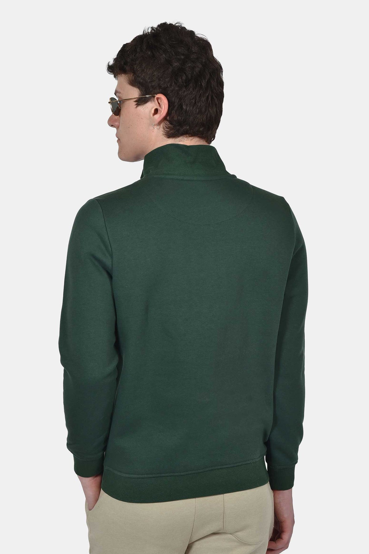 ανδρικό-half-zip-φούτερ-με-εξωτερική-τσέπη-normal-fit-απαλή-&-άνετη-αίσθηση