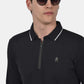 ανδρική-half-zip-μπλούζα-polo-normal-fit-άνετη-&-ευχάριστη-αίσθηση