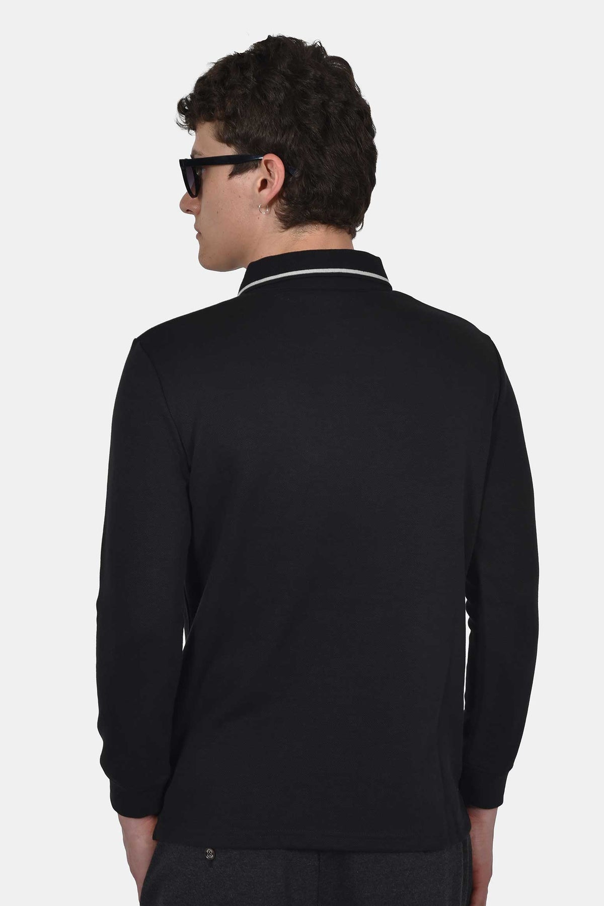 ανδρική-half-zip-μπλούζα-polo-normal-fit-άνετη-&-ευχάριστη-αίσθηση