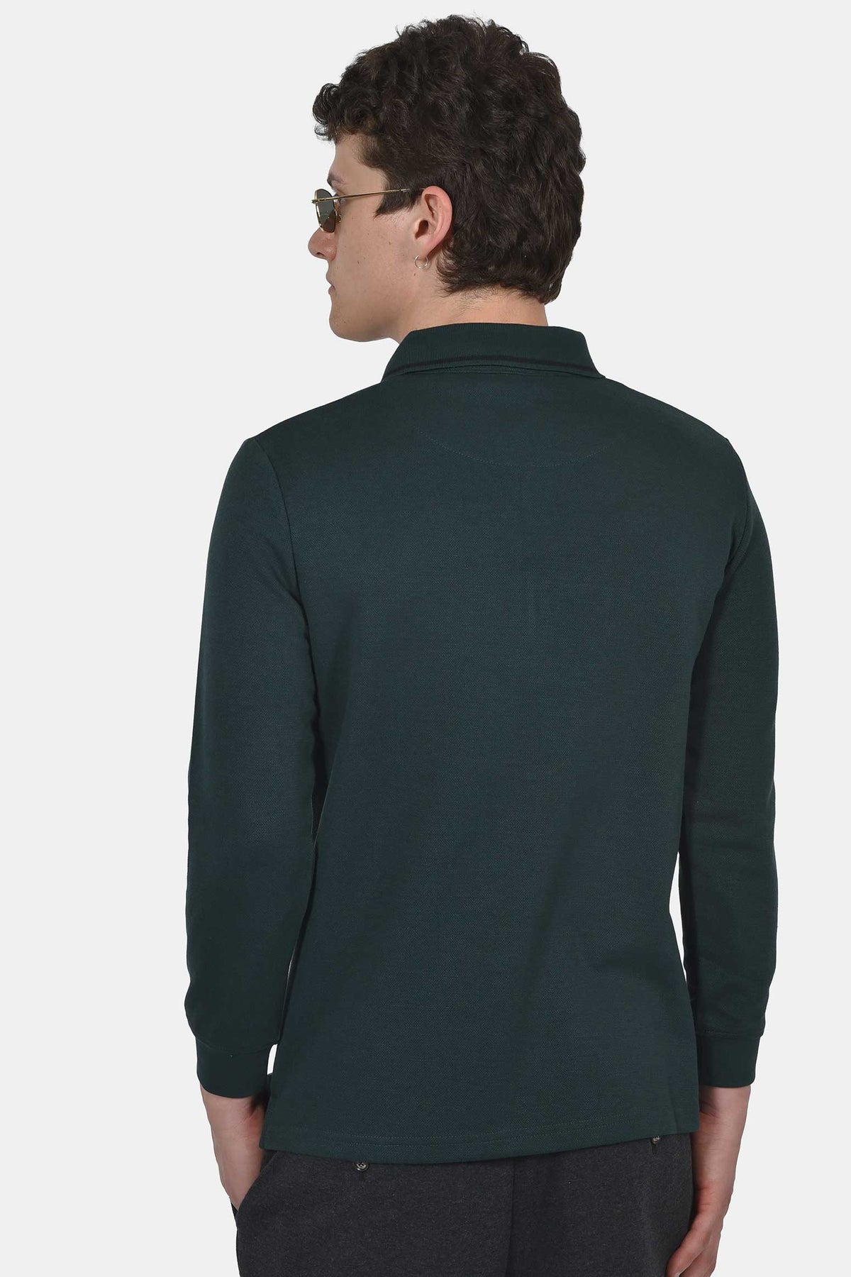 ανδρική-half-zip-μπλούζα-polo-normal-fit-άνετη-&-ευχάριστη-αίσθηση