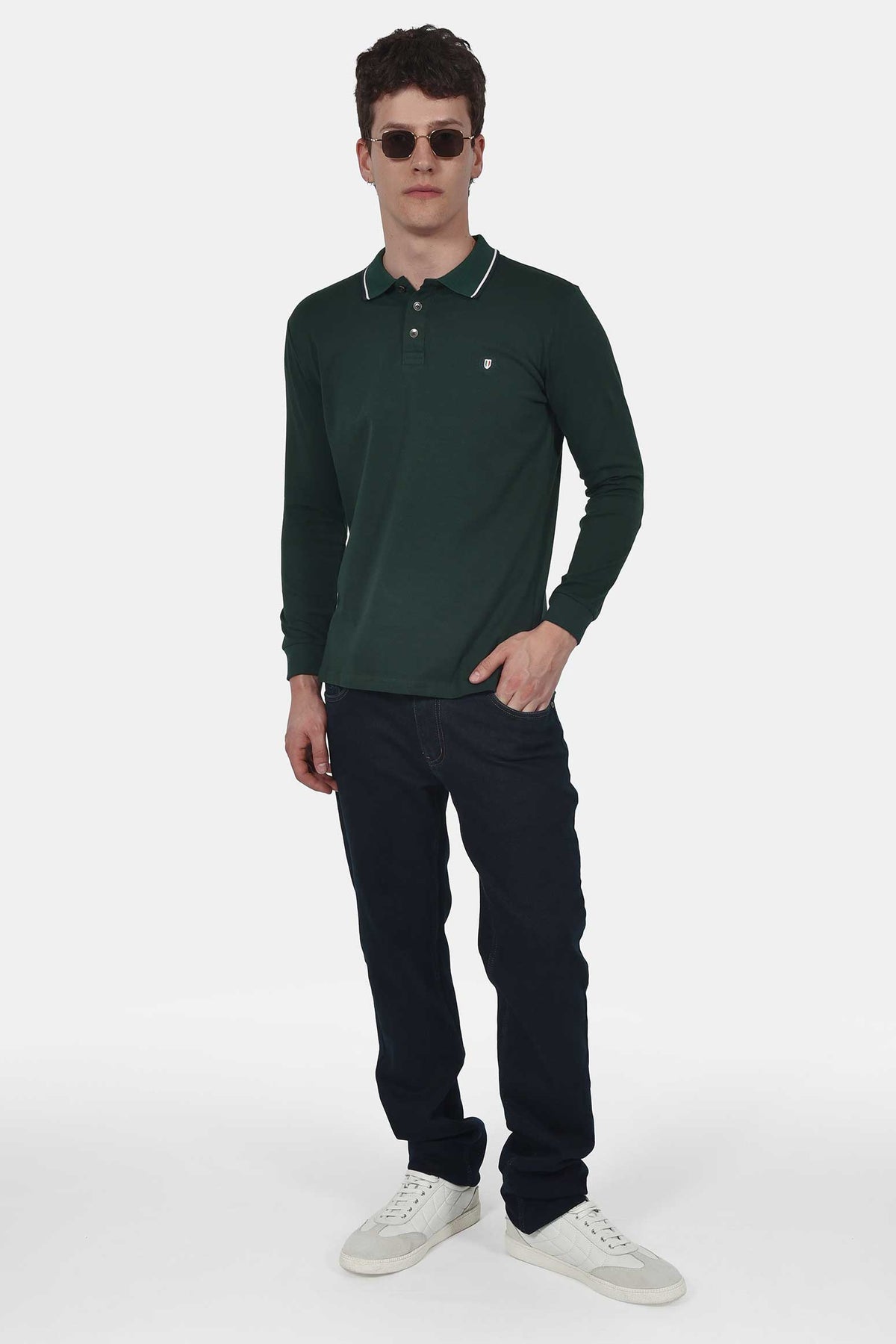 ανδρική-μακρυμάνικη-μπλούζα-polo-100%-βαμβάκι-normal-fit-με-γιακά-με-κουμπιά-&-κεντημένο-σήμα