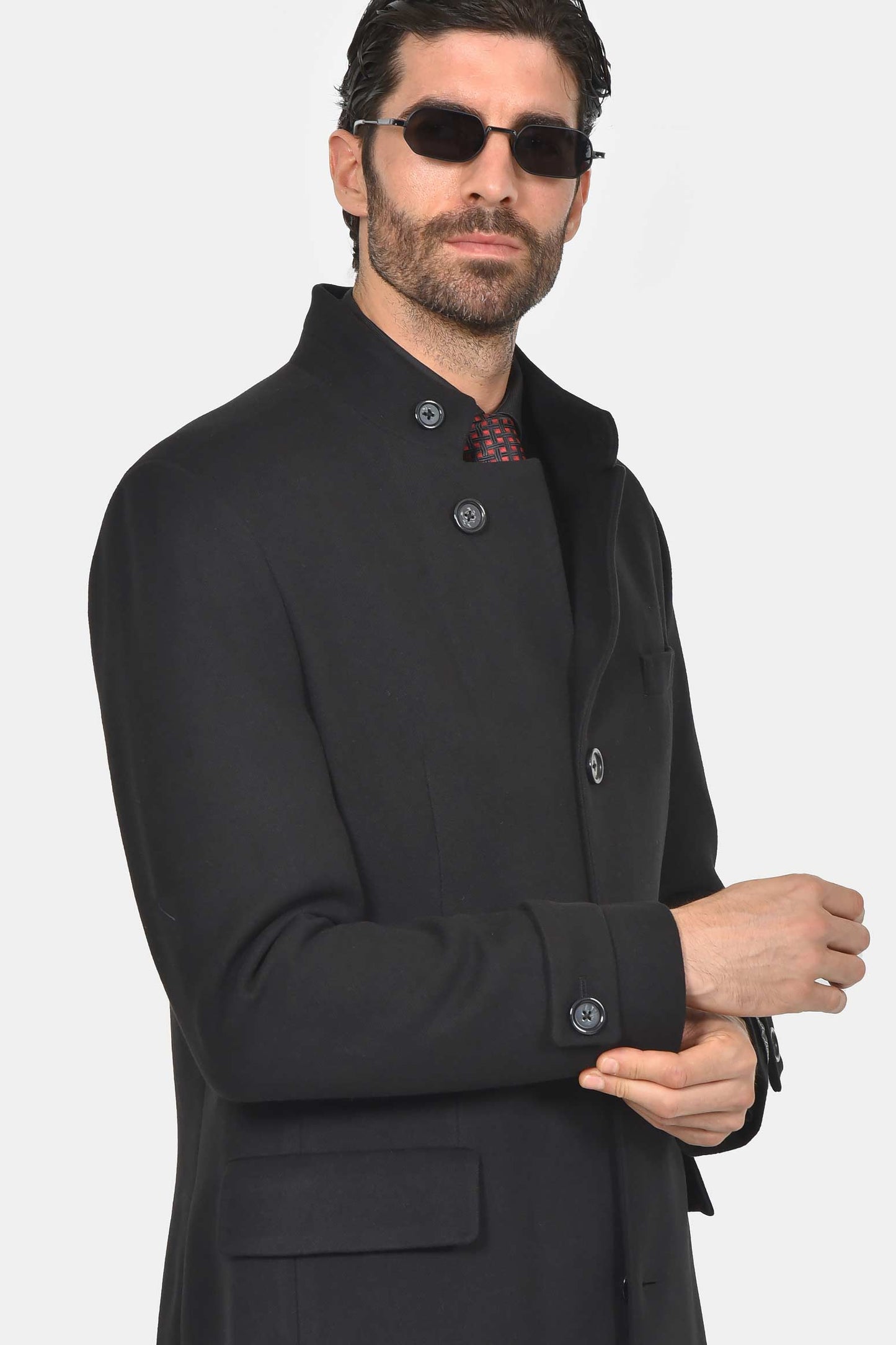 ανδρικό-παλτό-mixed-wool-με-τσέπες-και-κουμπιά-στον-γιακά