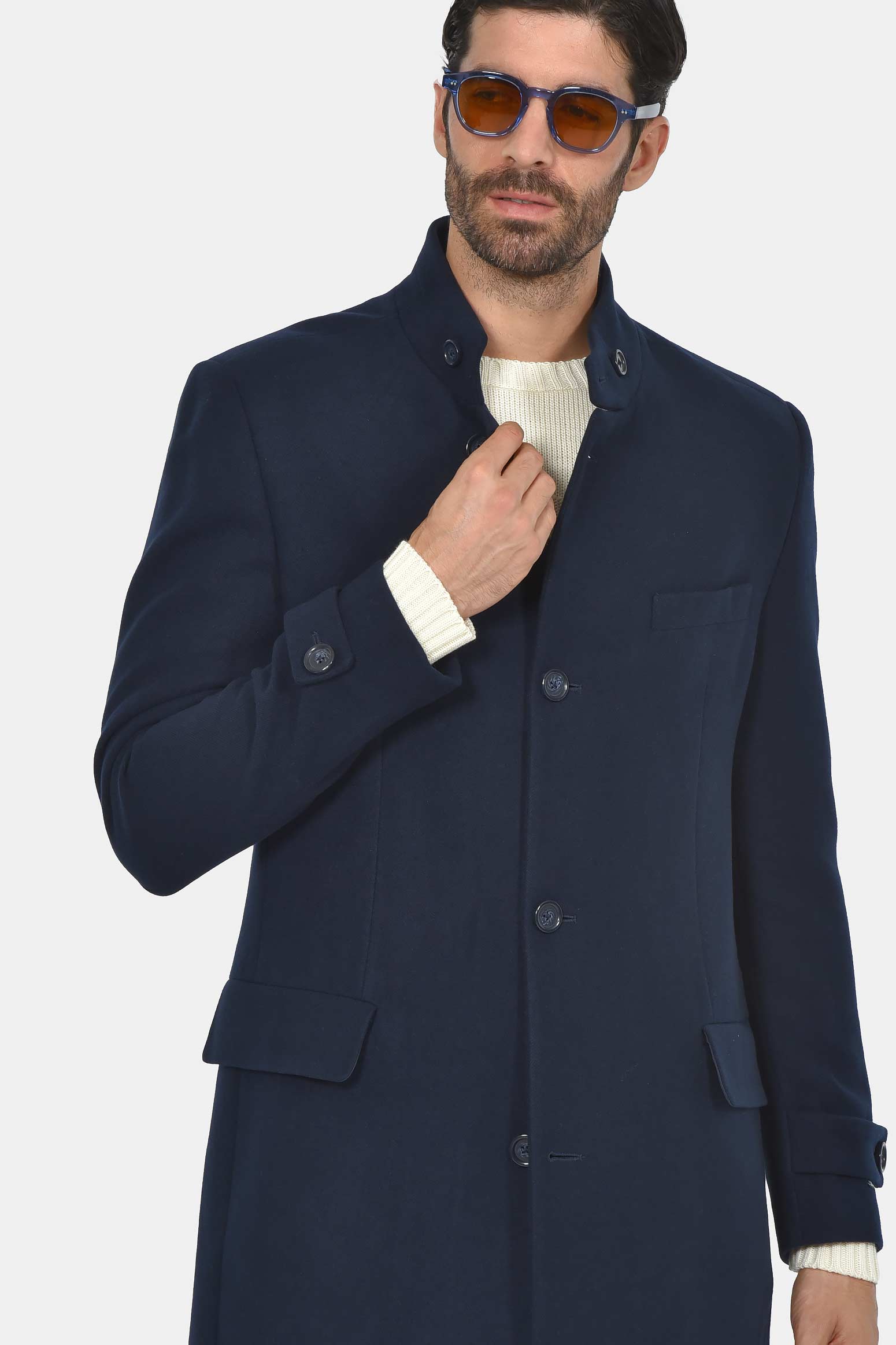 ανδρικό-παλτό-mixed-wool-με-τσέπες-και-κουμπιά-στον-γιακά