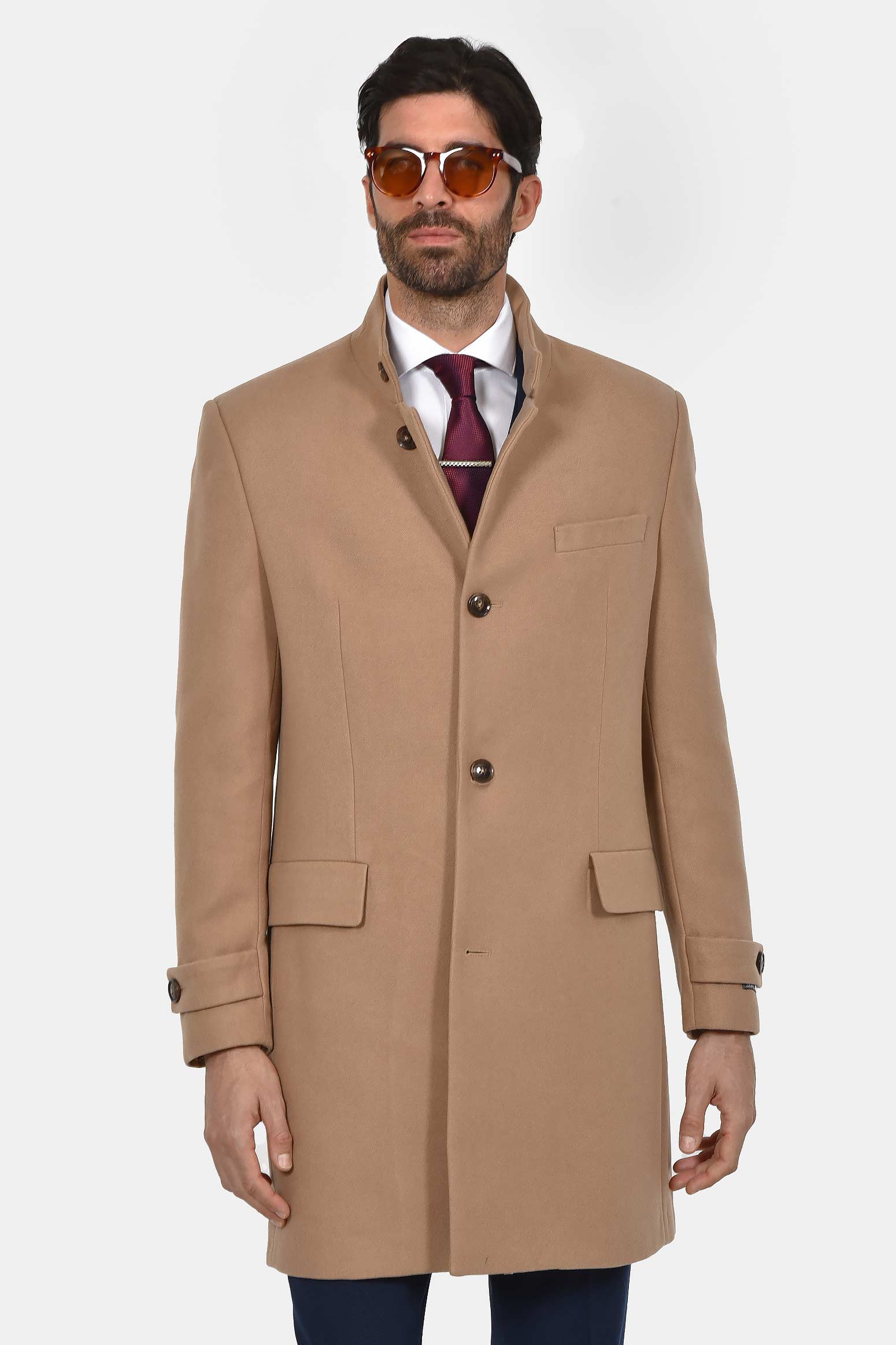 ανδρικό-παλτό-mixed-wool-με-τσέπες-και-κουμπιά-στον-γιακά