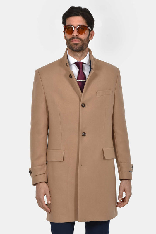 ανδρικό-παλτό-mixed-wool-με-τσέπες-και-κουμπιά-στον-γιακά