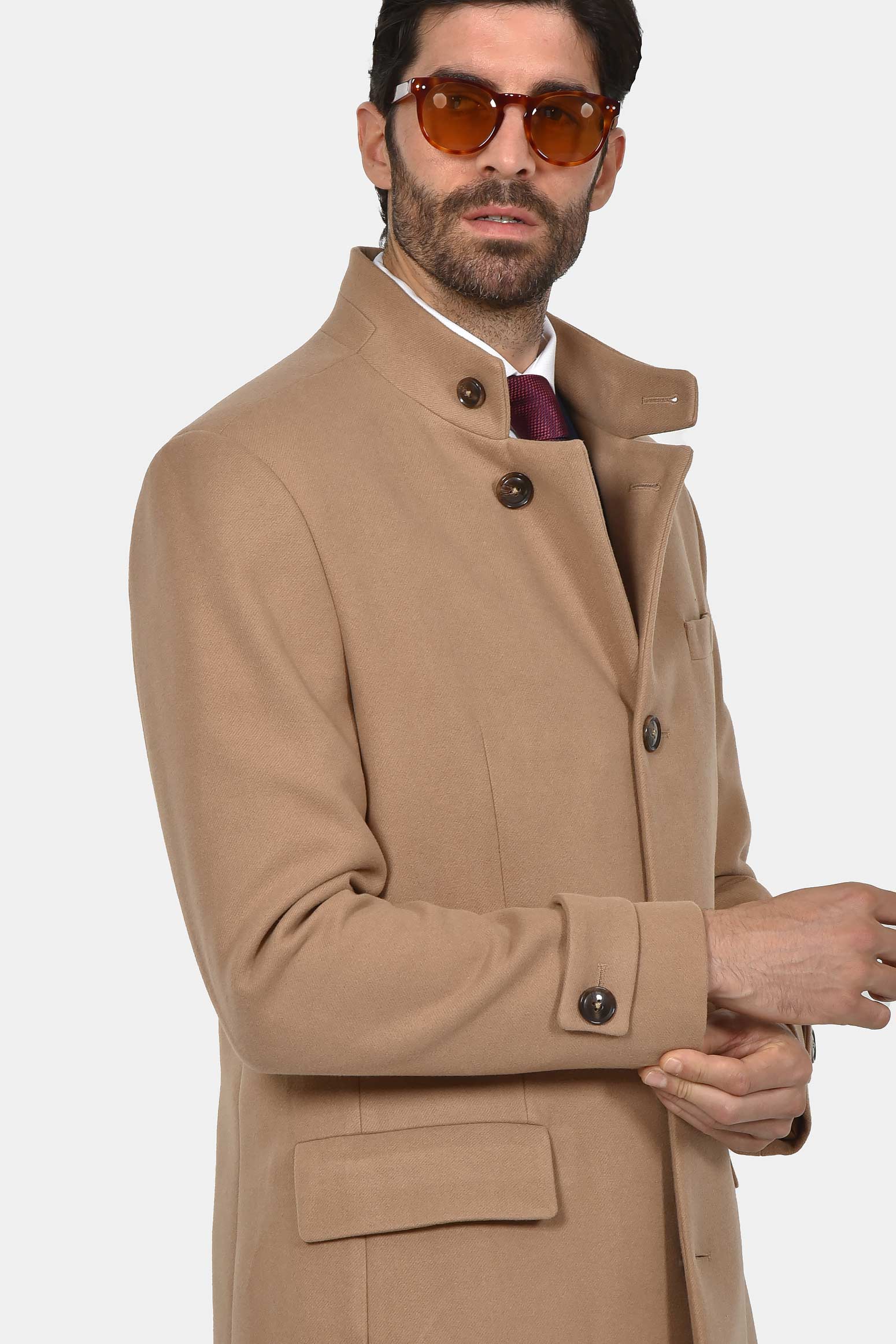 ανδρικό-παλτό-mixed-wool-με-τσέπες-και-κουμπιά-στον-γιακά