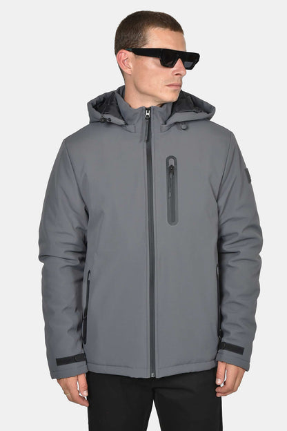 ανδρικό-μπουφάν-normal-fit-με-κουκούλα-και-φερμουάρ