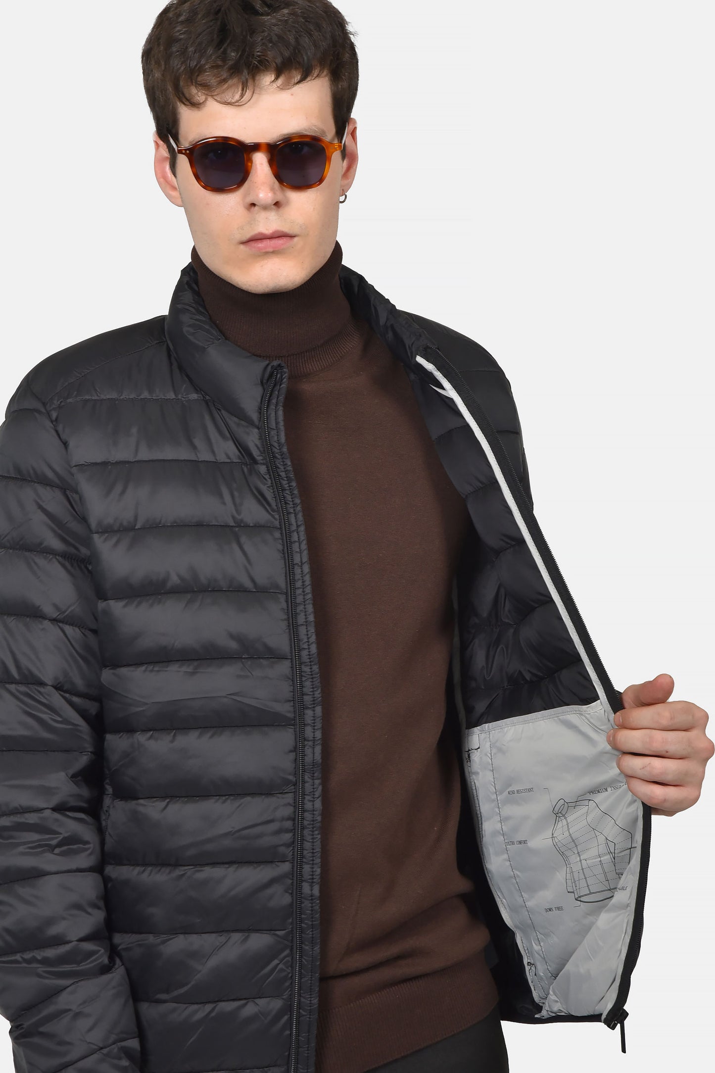 ανδρικό-καπιτονέ-μπουφάν-normal-fit-με-φερμουάρ