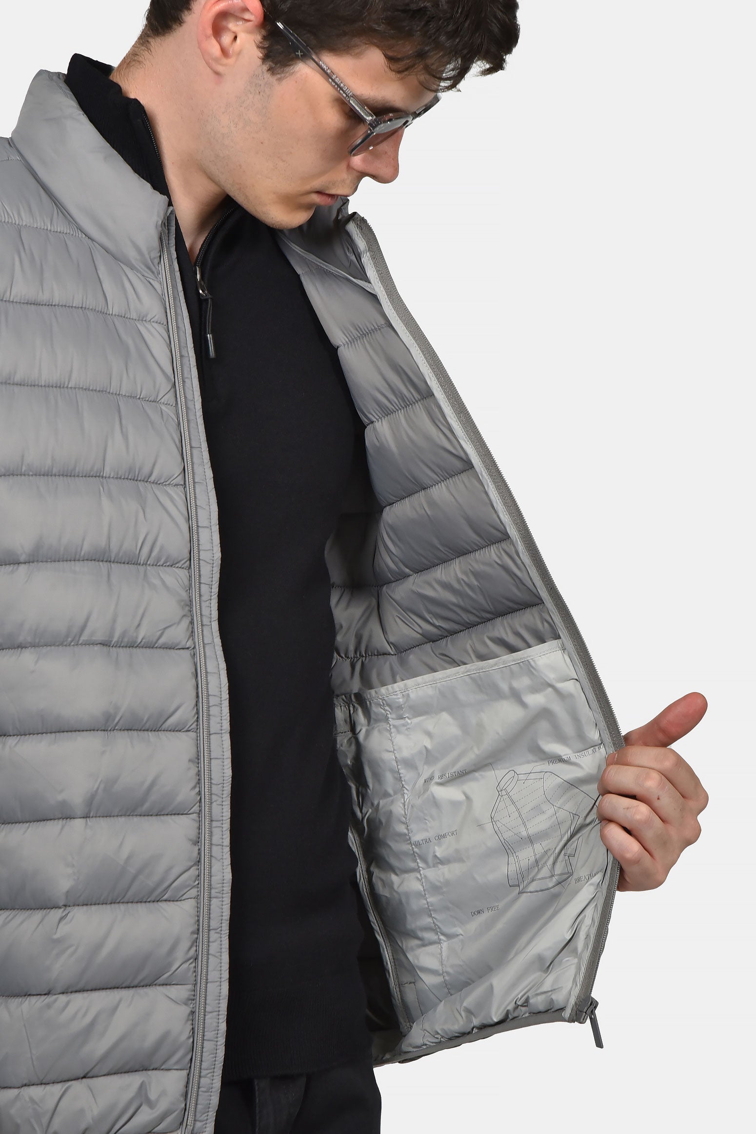 ανδρικό-καπιτονέ-μπουφάν-normal-fit-με-φερμουάρ