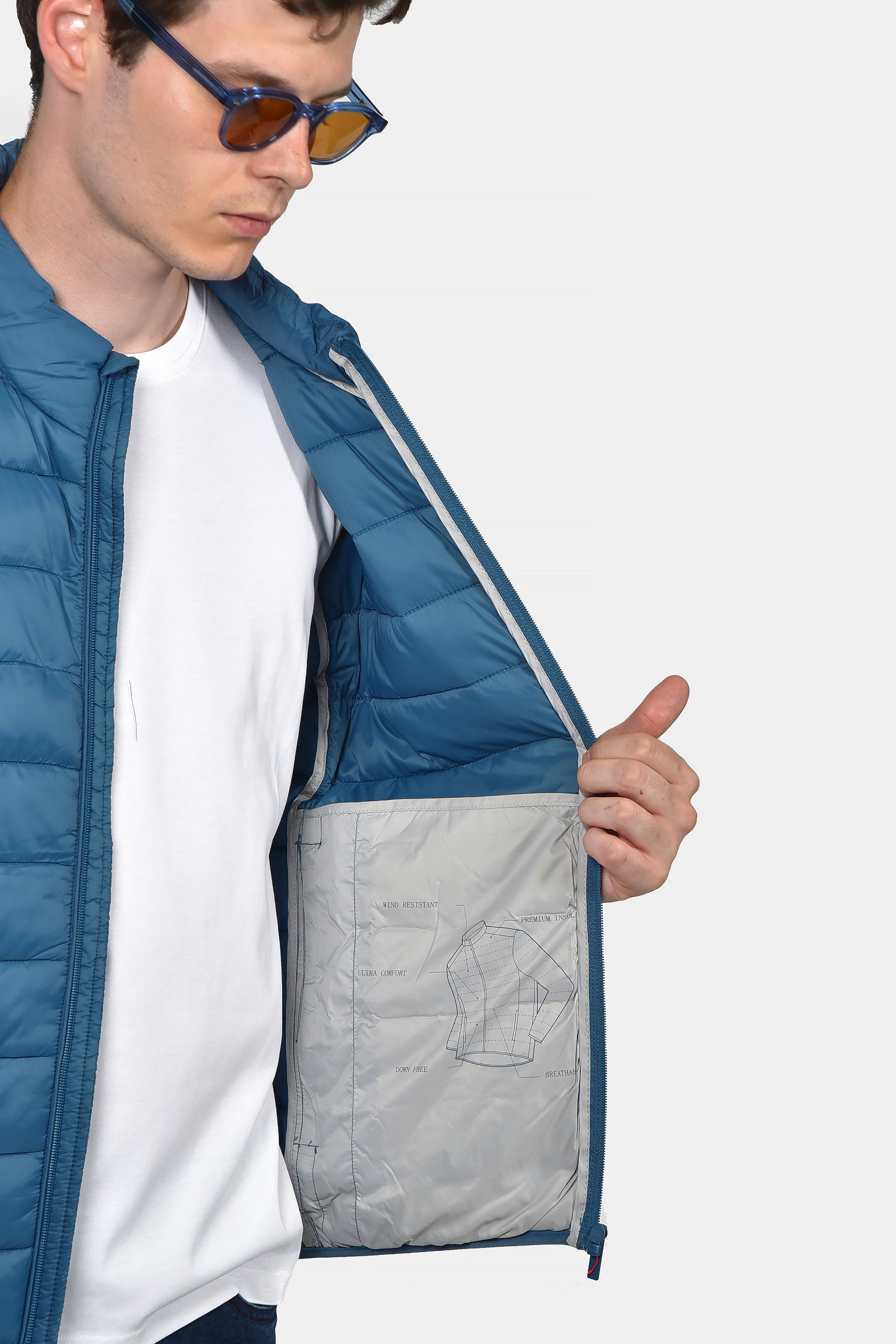 ανδρικό-καπιτονέ-μπουφάν-normal-fit-με-φερμουάρ