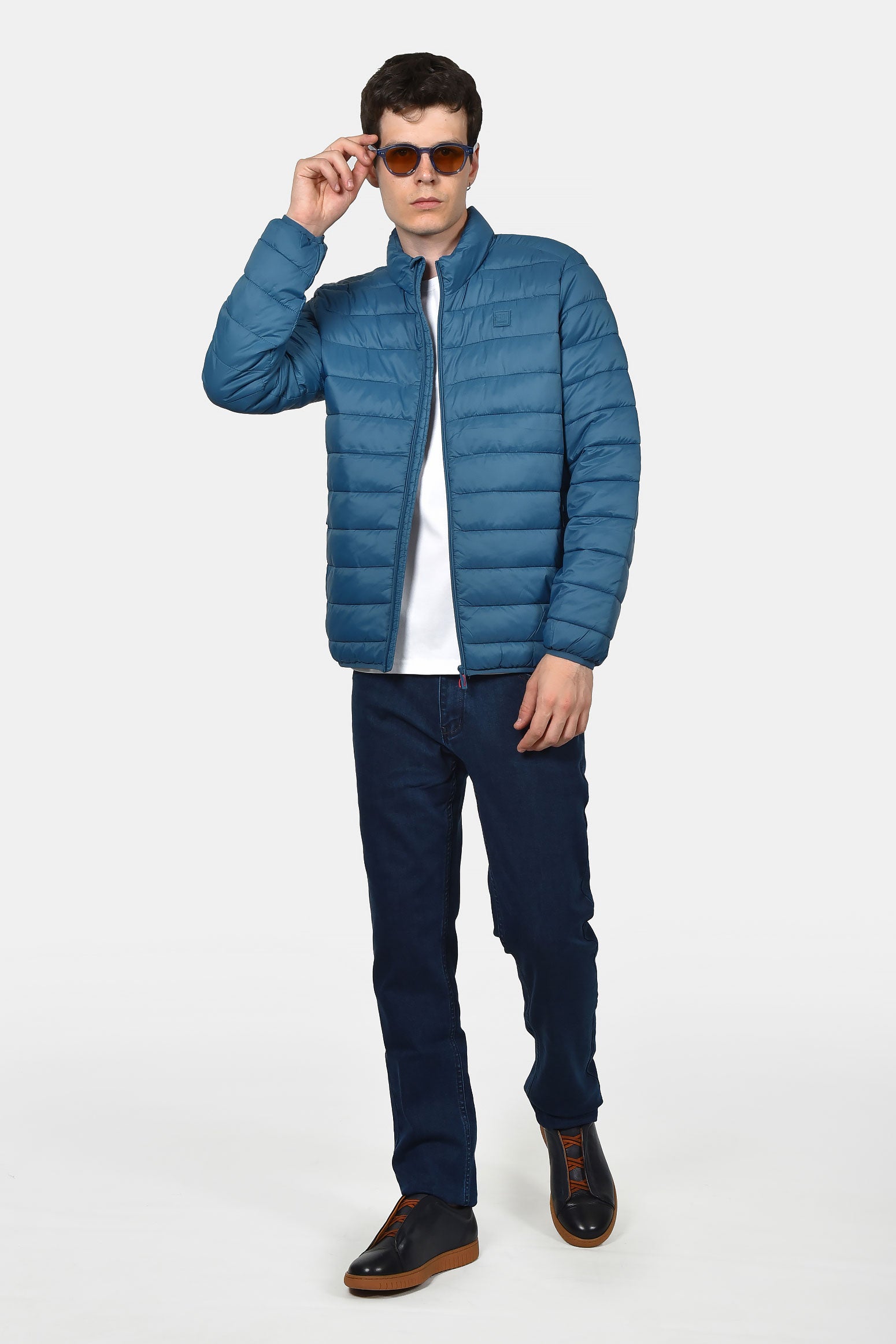 ανδρικό-καπιτονέ-μπουφάν-normal-fit-με-φερμουάρ