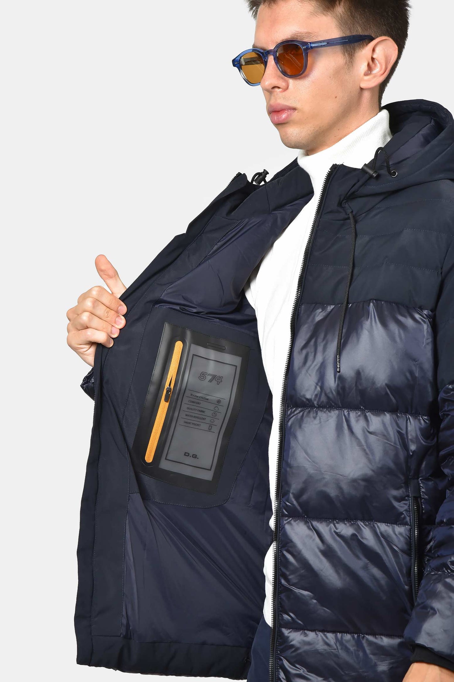 ανδρικό-γυαλιστερό-puffer-μπουφάν