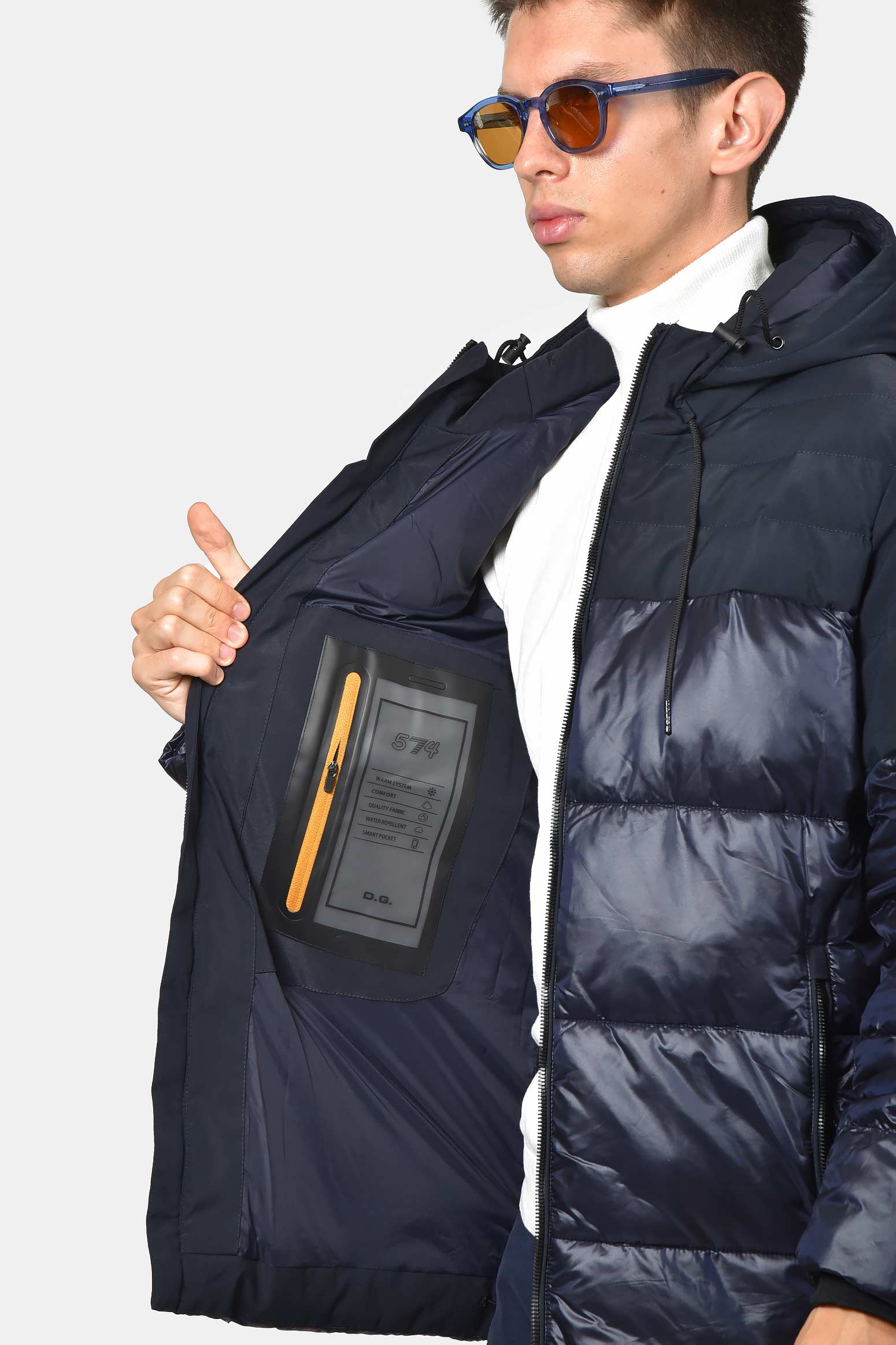 ανδρικό-γυαλιστερό-puffer-μπουφάν