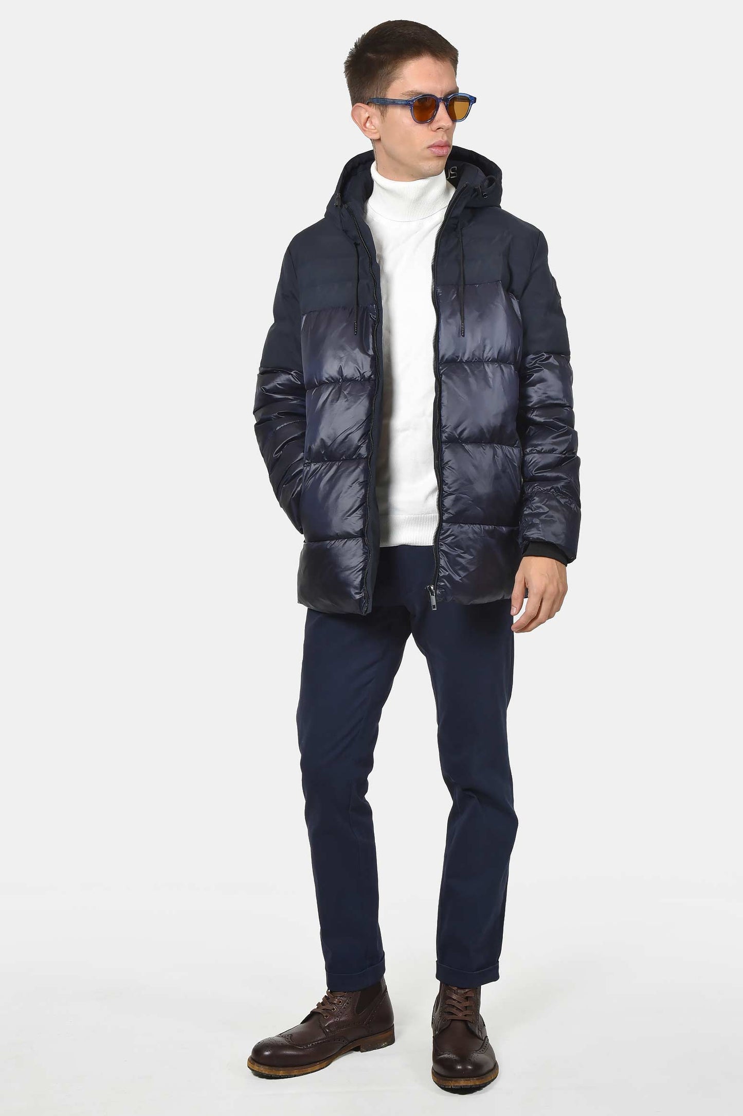 ανδρικό-γυαλιστερό-puffer-μπουφάν
