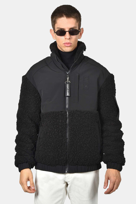 ανδρικό-bomber-μπουφάν-με-fleece-γούνα