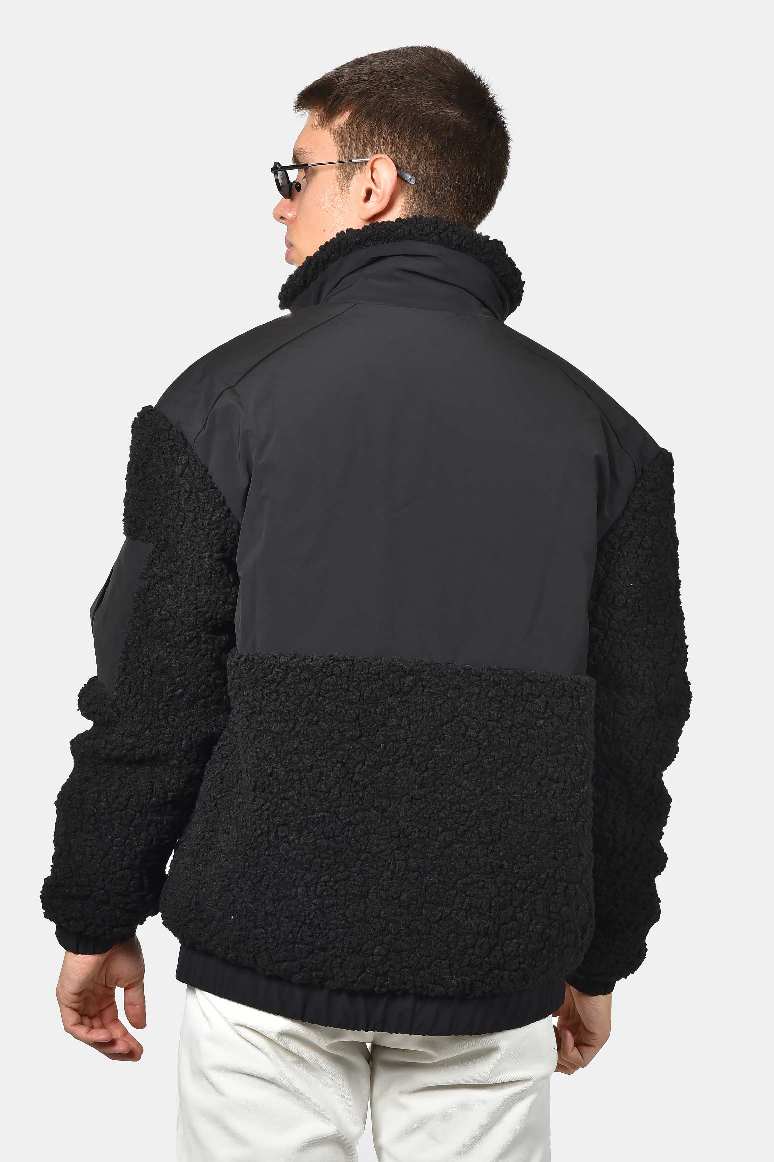 ανδρικό-bomber-μπουφάν-με-fleece-γούνα